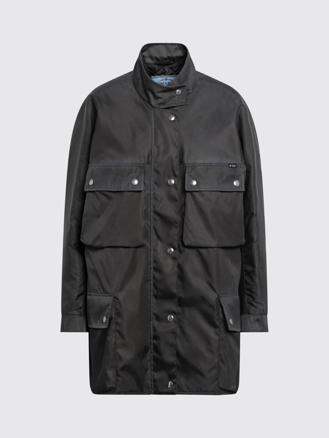 Prada Prada Jacket Woman Grey Size S / US 4 / IT 40 - 1 Preview