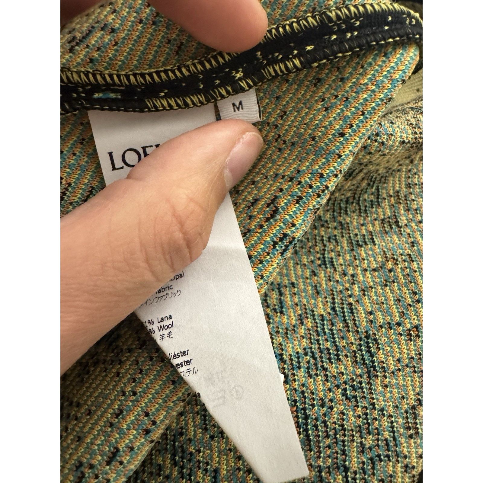 Loewe Loewe High Neck Digital Camo Sweater in Size Medium Size US M / EU 48-50 / 2 - 7 Thumbnail