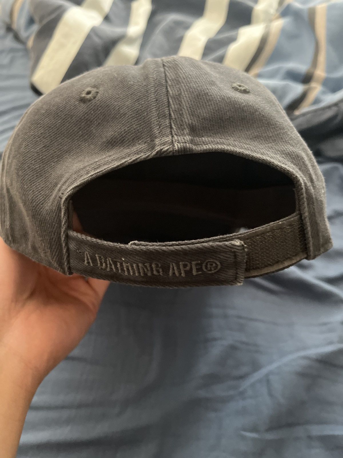 Bape Black overdyed Bape Hat Size ONE SIZE - 5 Thumbnail