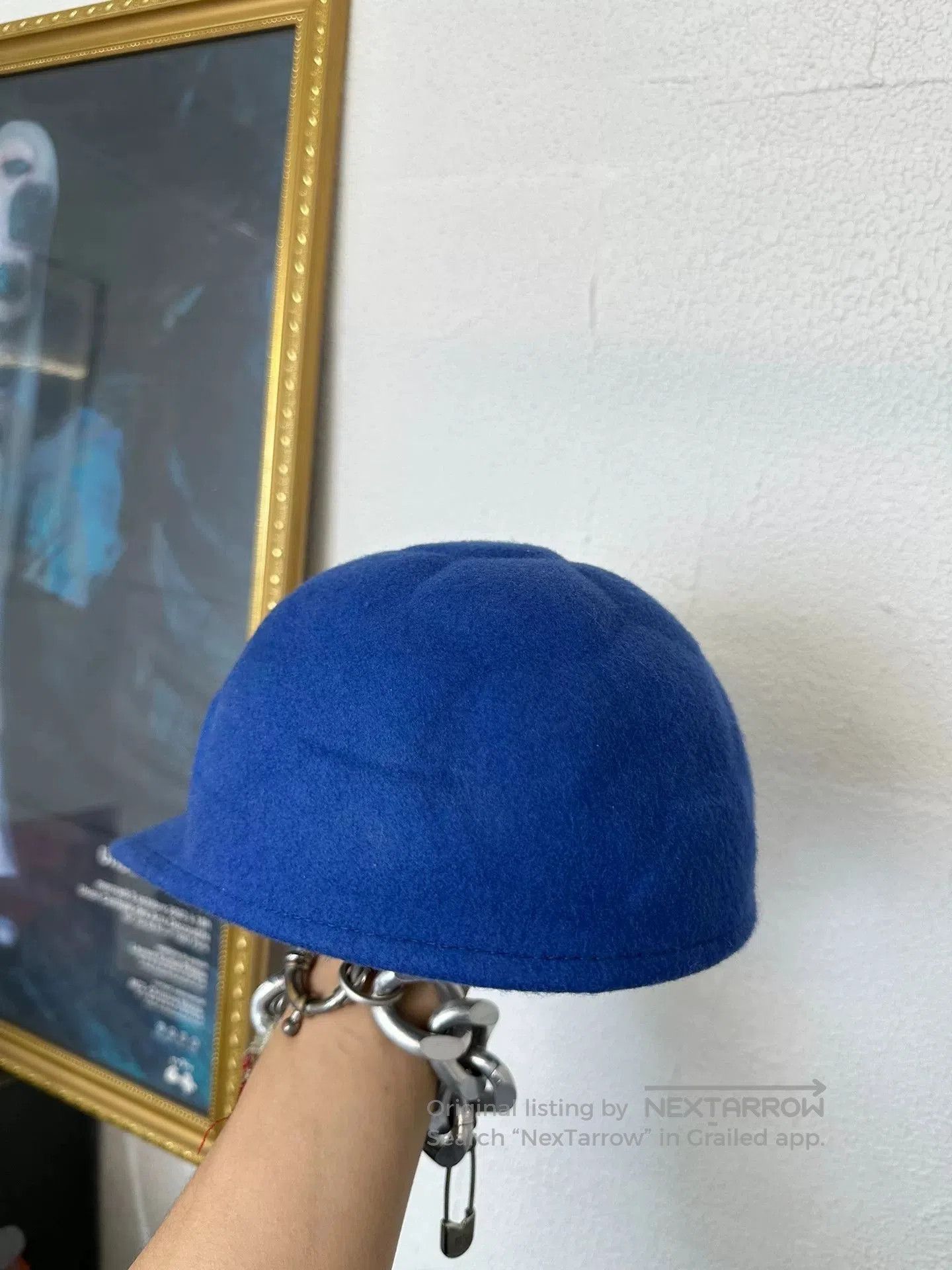 Comme des Garcons blue soccer ball cap. Size ONE SIZE - 3 Thumbnail
