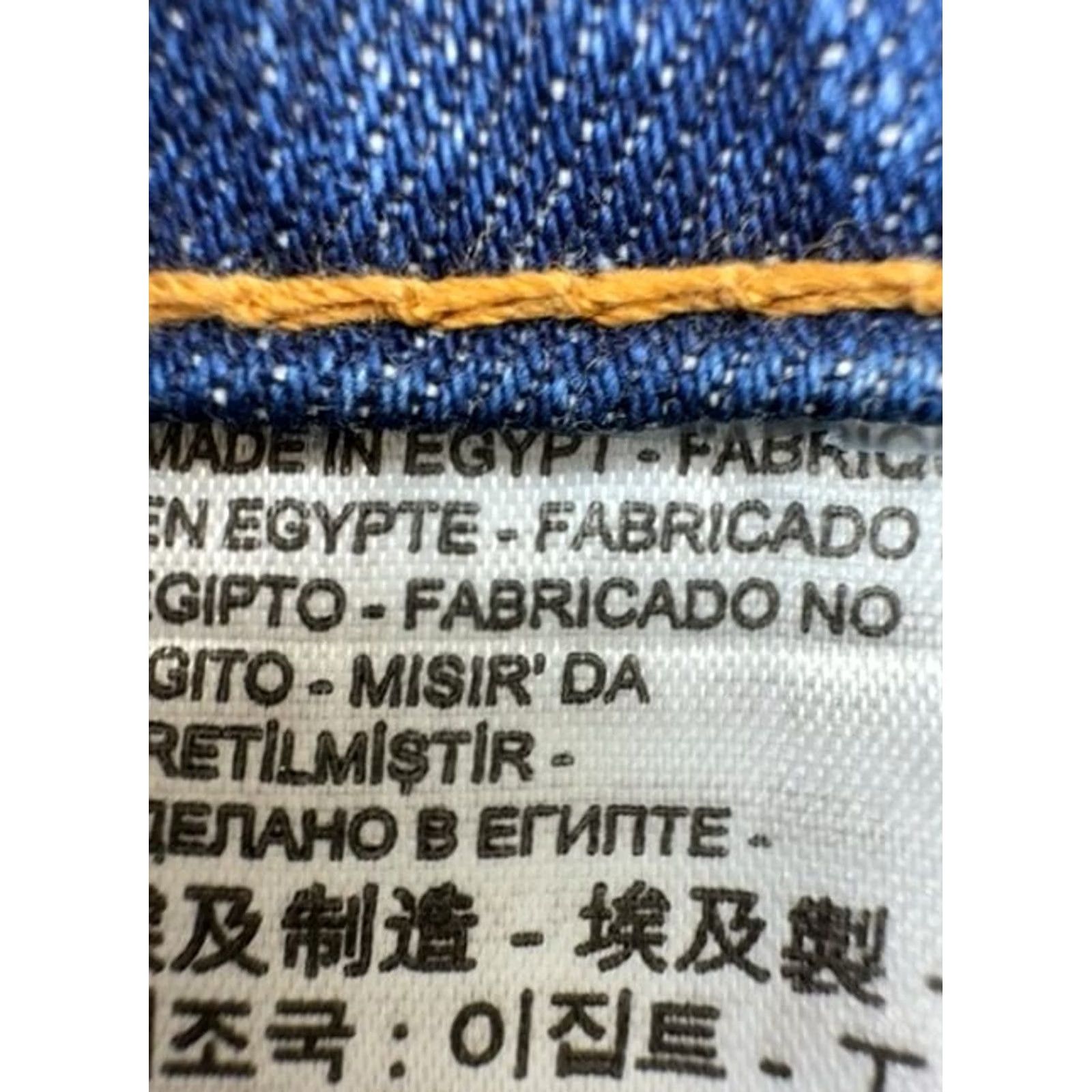 Levi's Levi's 502™ Men’s Blue Jeans 34x32 Taper Regular Denim Cotton Blend Waist 34 Inseam 32 Color Blue Model 502™ Signature Orange Tab Mens Jeans 502™ Size US 34 / EU 50 - 4 Thumbnail