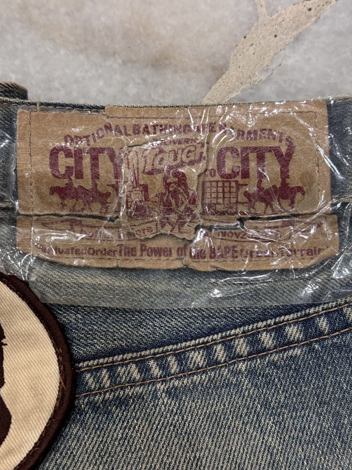 Bape Vintage Bape Denim Selvedge Size US 34 / EU 50 - 8 Thumbnail