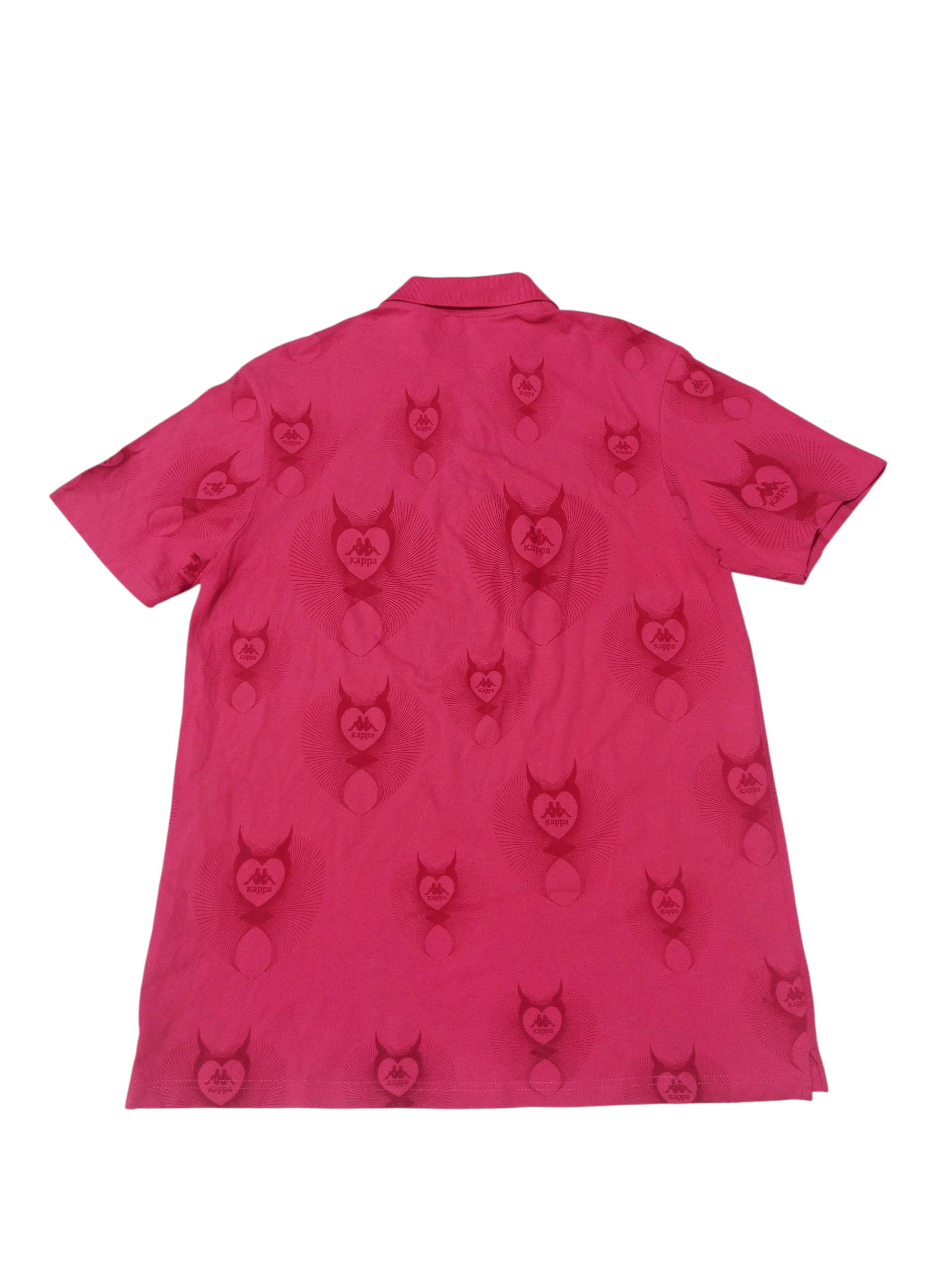 Kappa Vintage kappa valentine full logo polo shirt Size US L / EU 52-54 / 3 - 2 Thumbnail