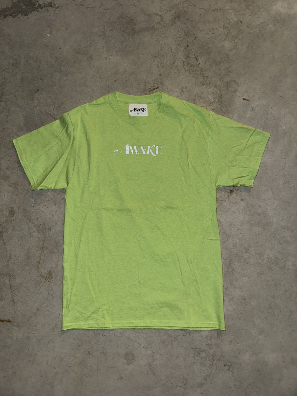 Awake NY Awake NY The World is Yours Tee Neon Green Size US M / EU 48-50 / 2 - 1 Thumbnail