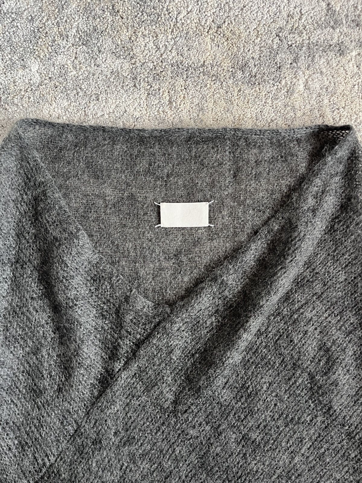 Maison Margiela Martin Margiela F/W2007 mohair reconstructed scarf Size ONE SIZE - 2 Thumbnail