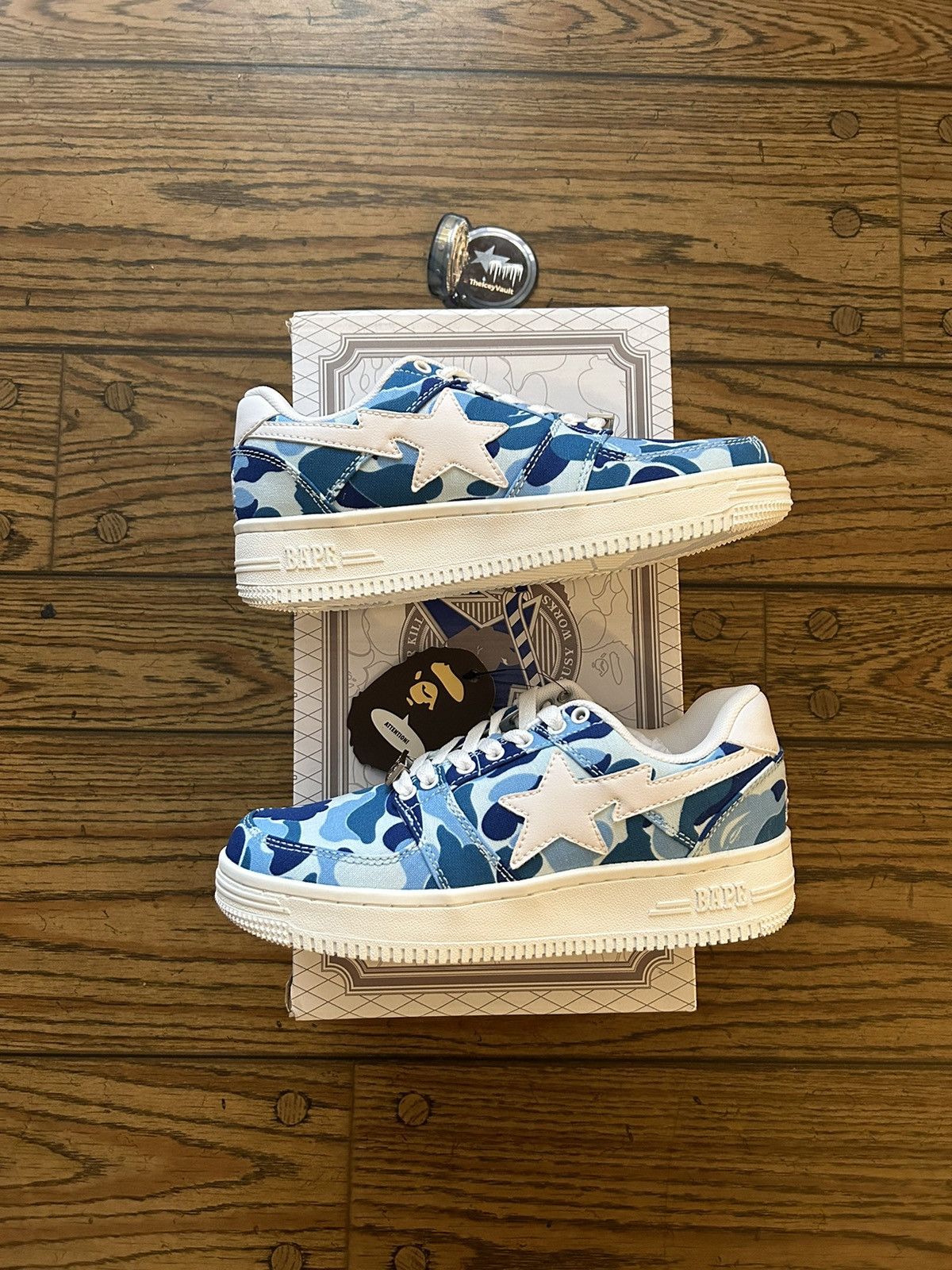 Bape ABC Blue Camo Bapestas