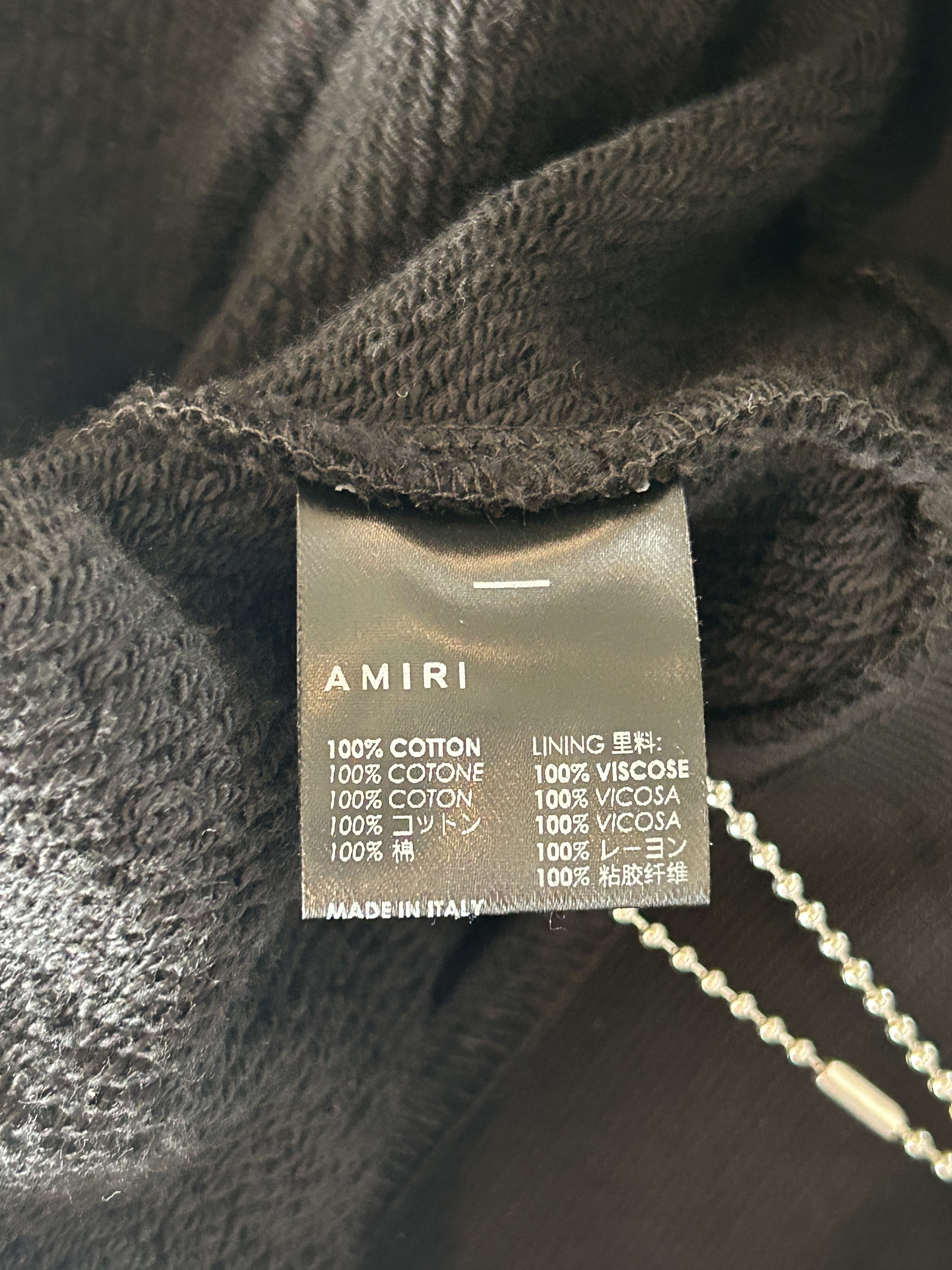 Amiri Amiri Black & White Precious Memories Logo Hoodie Size US XL / EU 56 / 4 - 4 Thumbnail