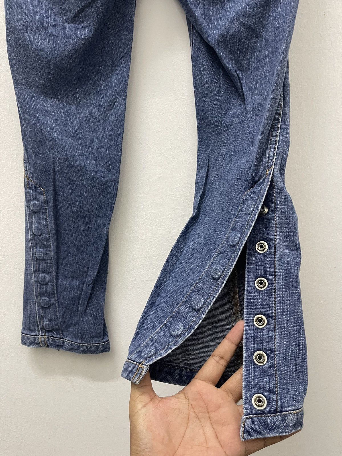 Zucca Rare Vintage ZUCCA Made in Japan Button Leg Size US 29 - 6 Thumbnail