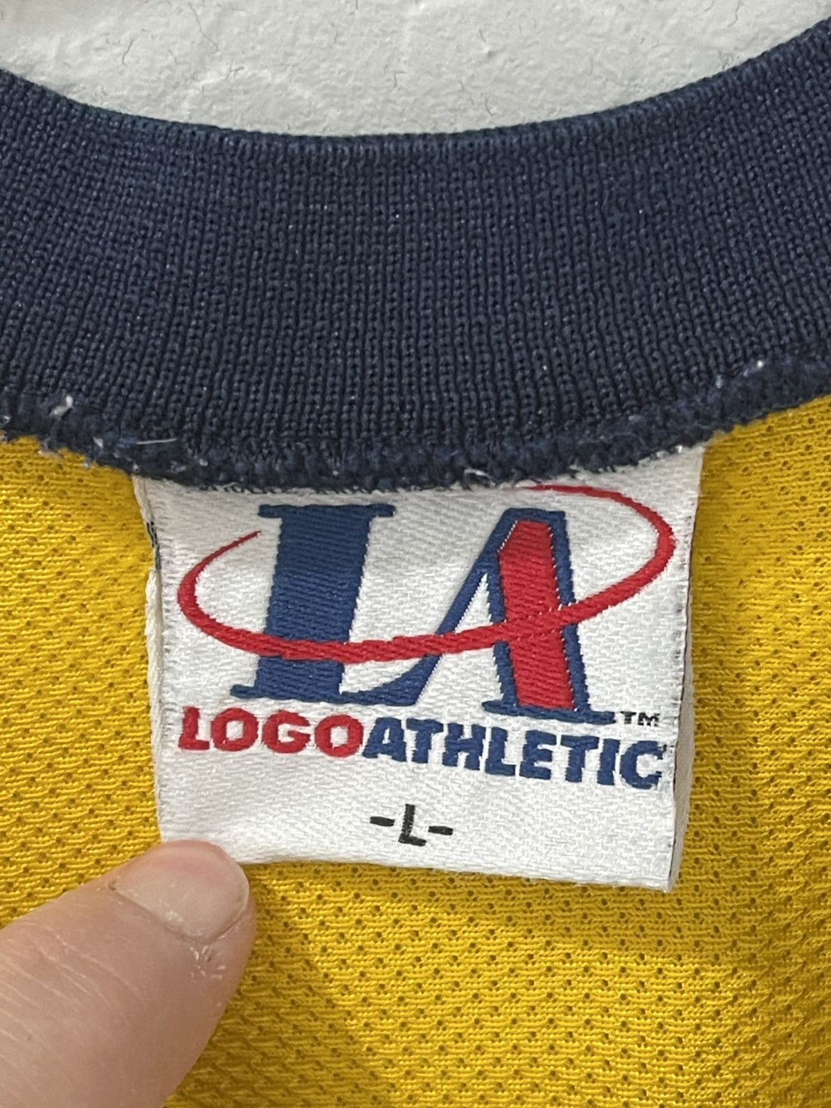Logo Athletic × Vintage Vintage Logo Athletic Michigan Fab Five Jersey Size Large Size US L / EU 52-54 / 3 - 3 Thumbnail