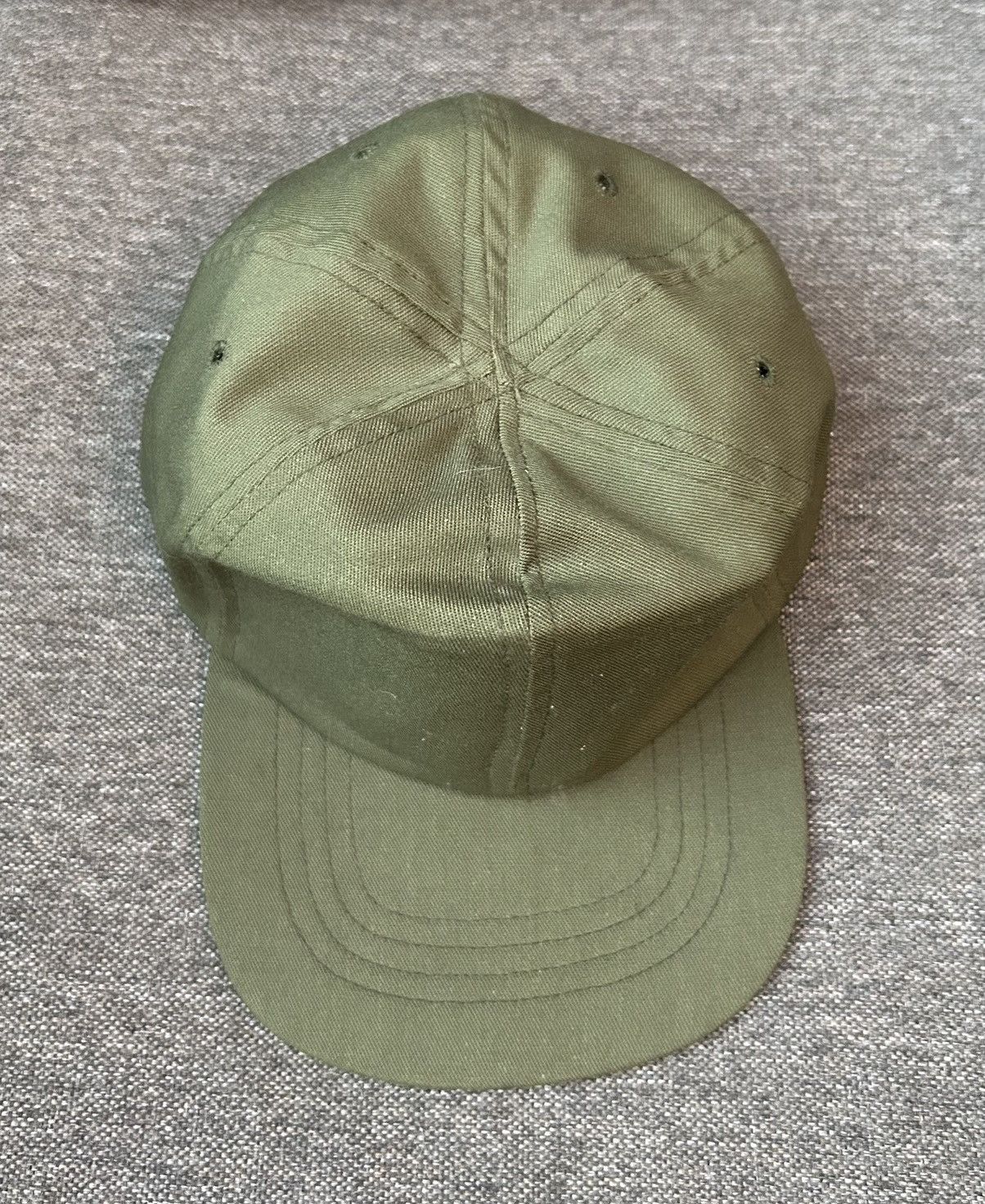 Other Vintage OG 507 US Army Olive Green Hot Weather Cap Sz 6 7/8 Size ONE SIZE - 3 Thumbnail