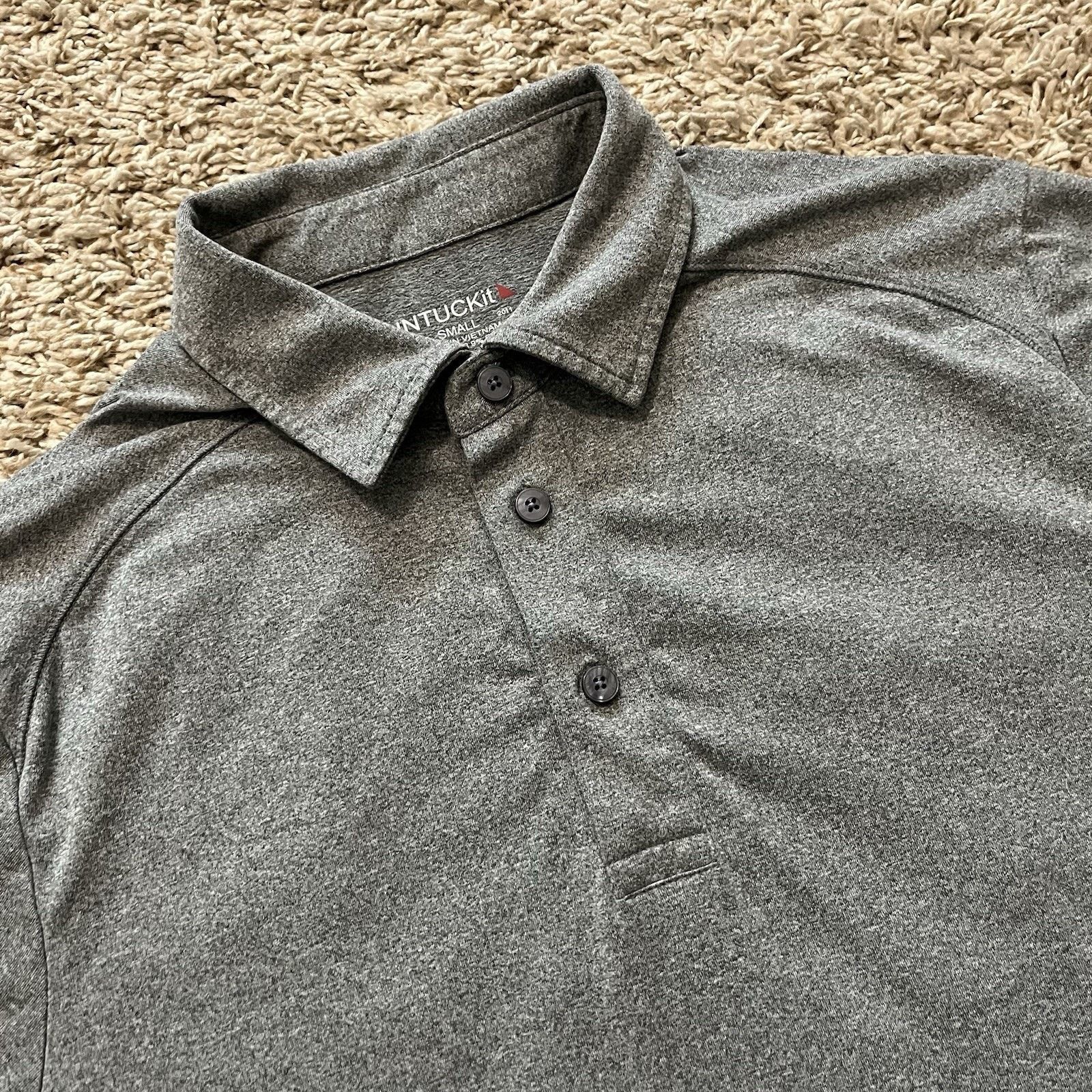 UNTUCKit Clavidor Performance Golf Polo Button Up Shirt Small Size US S / EU 44-46 / 1 - 2 Thumbnail