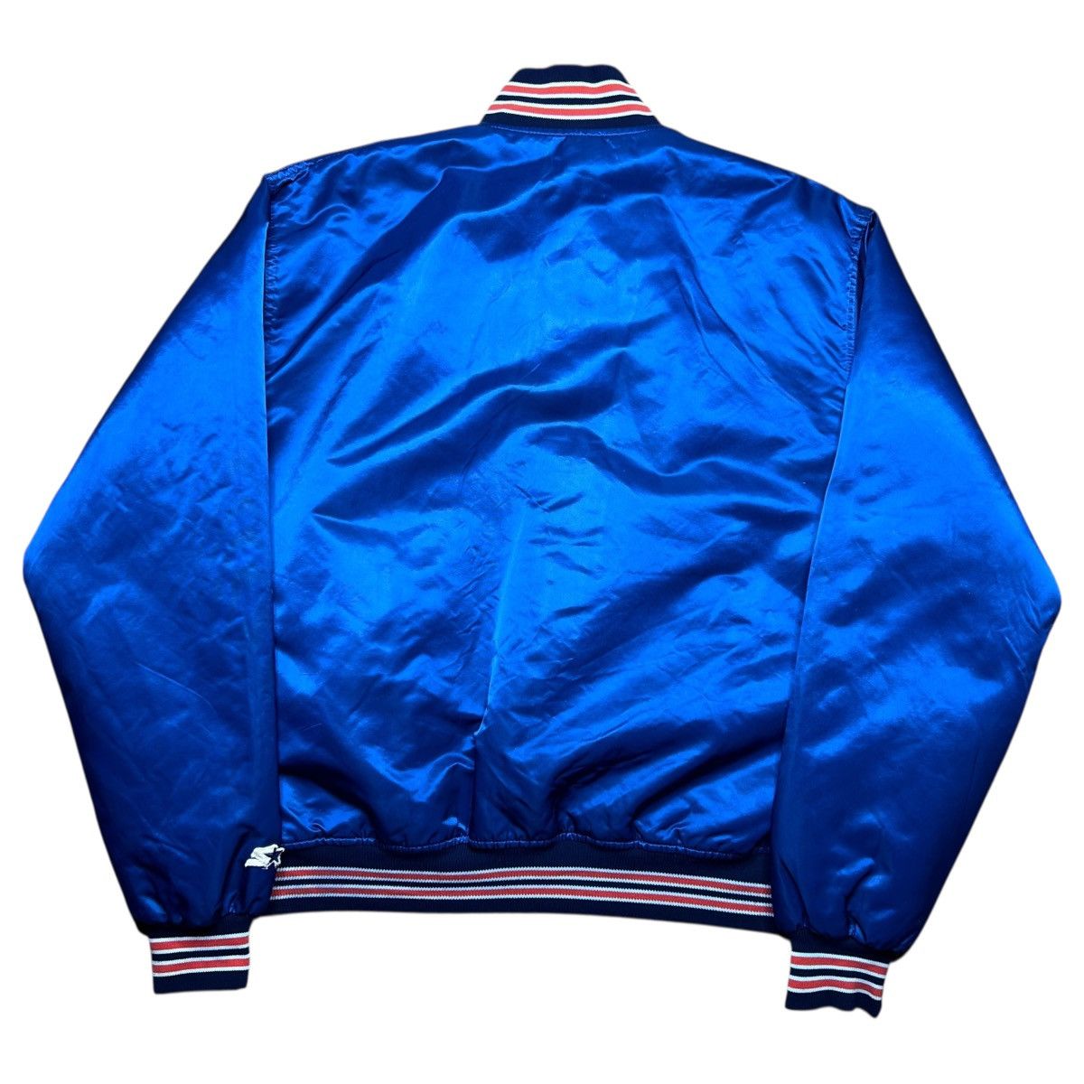 Starter Vintage 1980s NCAA Auburn Tigers Starter Satin Bomber Jacket Size US XL / EU 56 / 4 - 5 Thumbnail