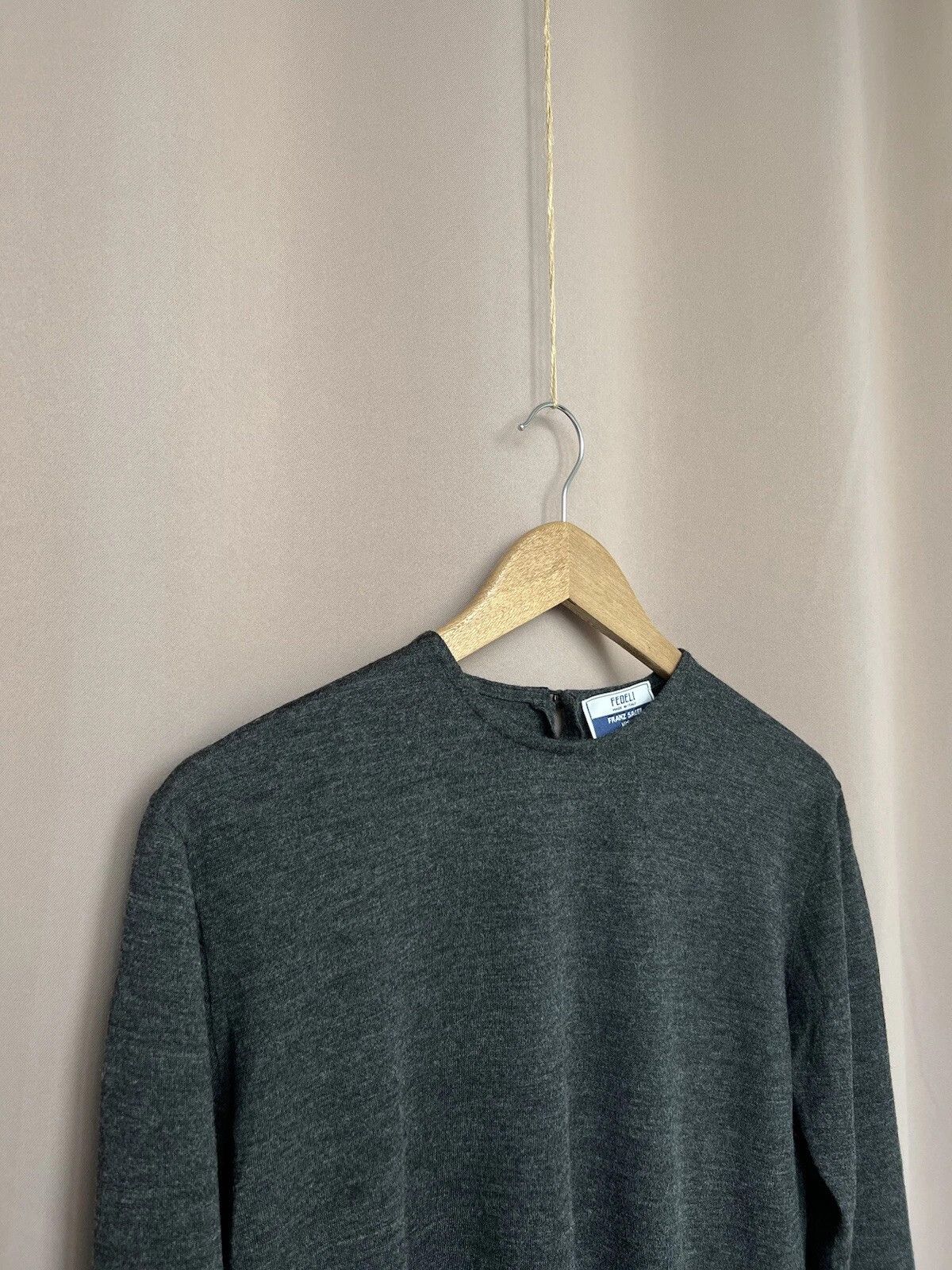 Fedeli Fedeli Franz Sauer Köln Wool Jumper Womens Size 42 (S/M) Size S / US 4 / IT 40 - 3 Thumbnail