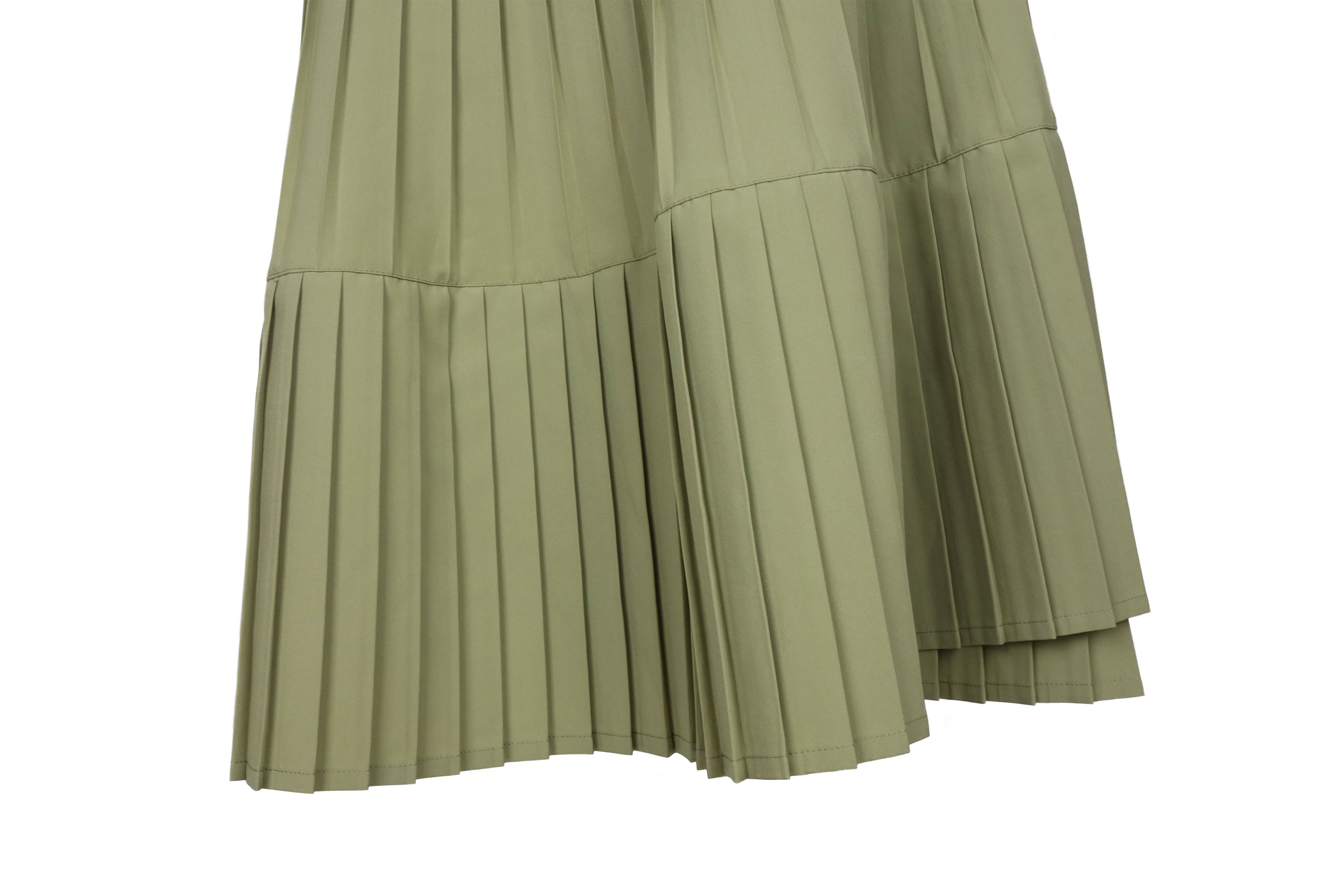 Cop Copine Cop Copine Wrap Maxi Pleated Skirt Long Cargo S M L Vintage Size 28" / US 6 / IT 42 - 10 Thumbnail