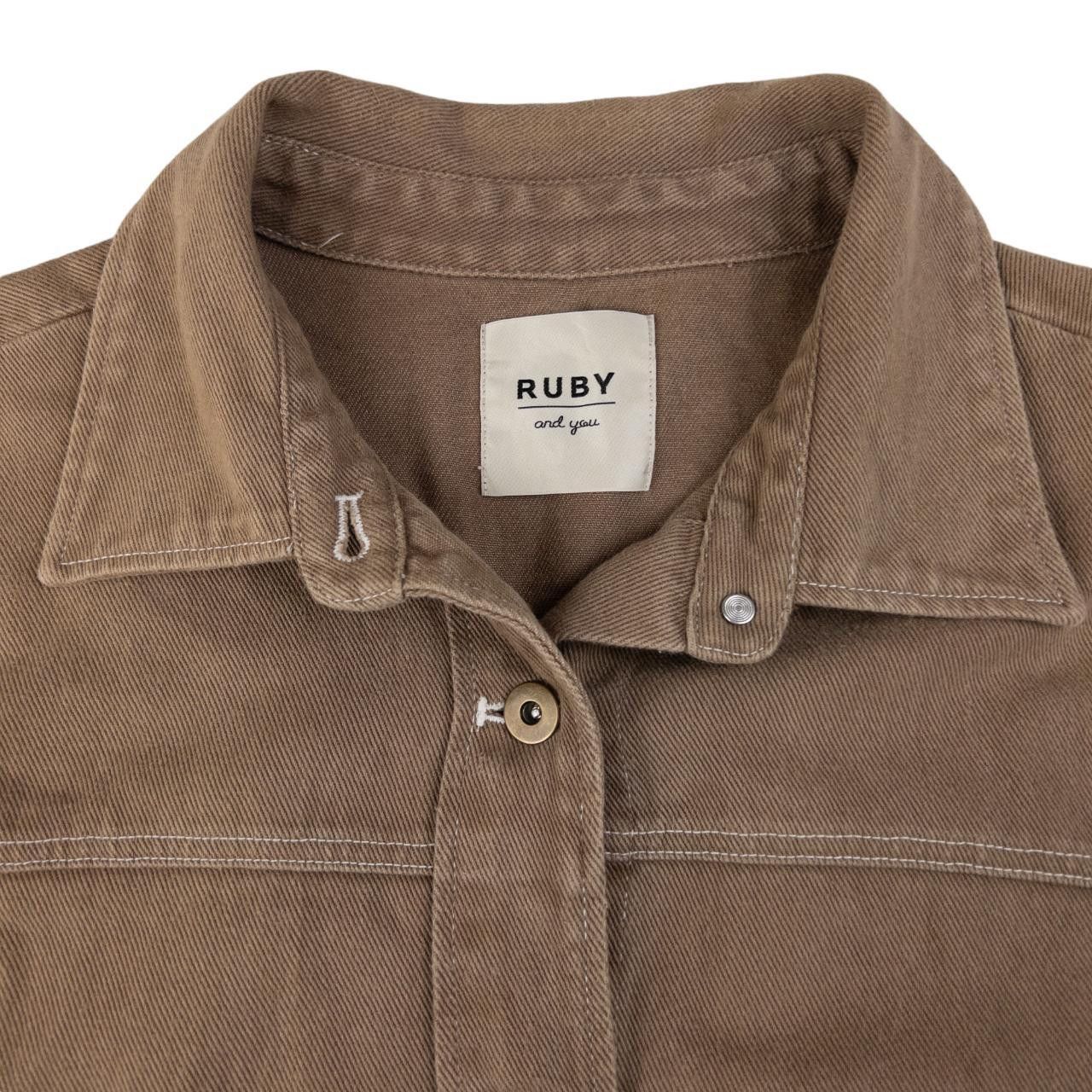 Other Vintage Ruby and You Button Up Cropped Jacket Women's Size L Size L / US 10 / IT 46 - 3 Thumbnail