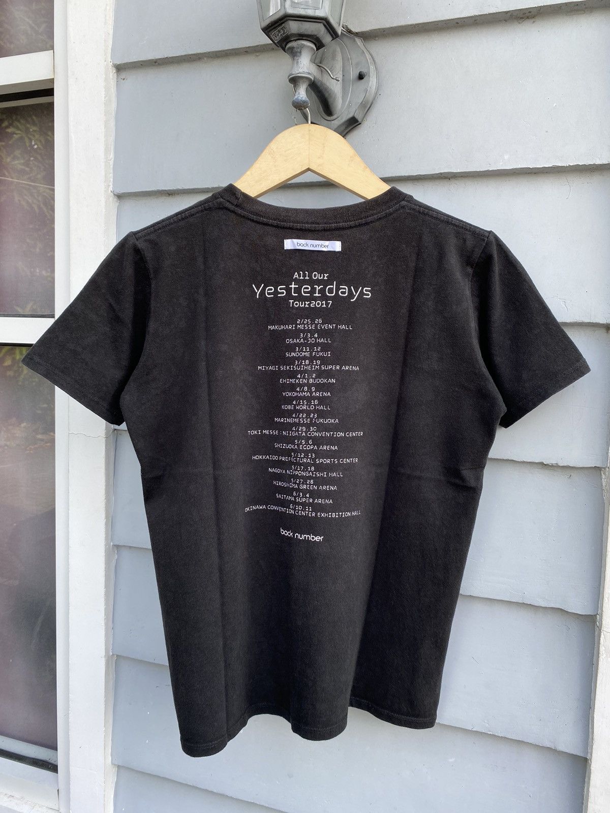 Japanese Brand Back Number All Our Yesterday Tour 2017 Japanese Archive Size US S / EU 44-46 / 1 - 2 Thumbnail