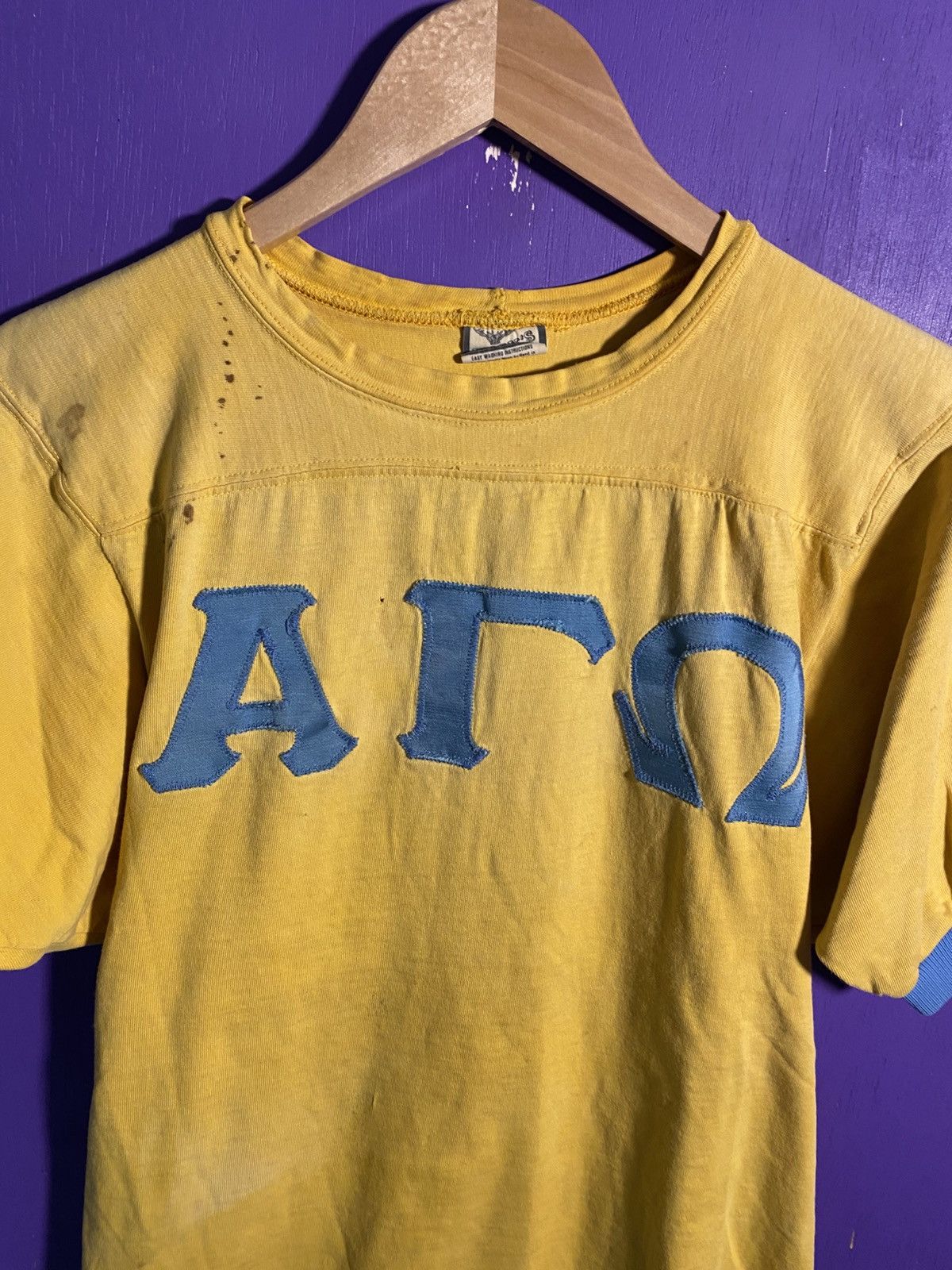 Other Vintage 60s college fraternity faded jersey shirt Size US S / EU 44-46 / 1 - 3 Thumbnail