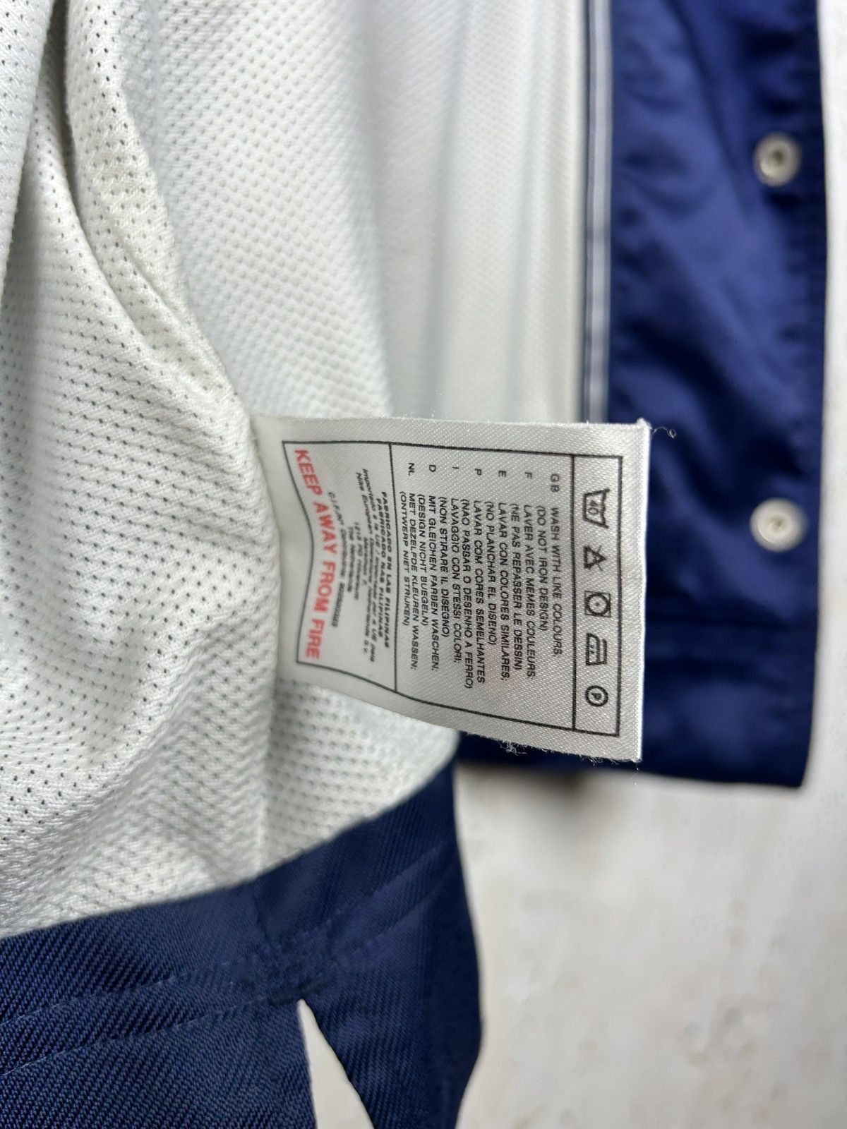 Nike 90s Nike Italy 1998/99 Button Up Track Bomber Jacket XL Size US XL / EU 56 / 4 - 16 Thumbnail