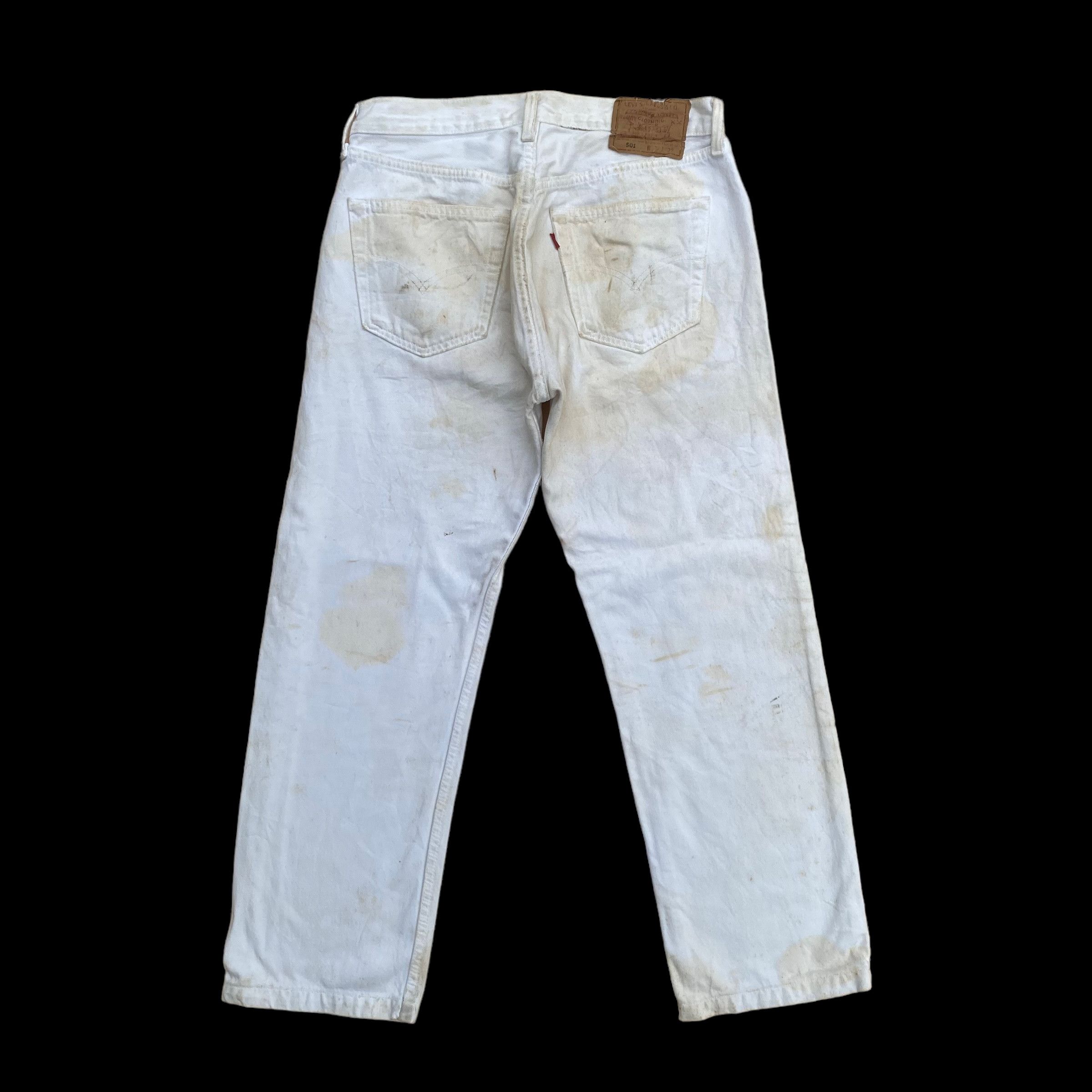 Levi's Vintage LEVI’S 501 Dirty Soil Style Denim Pants Made in USA Size US 31 - 5 Thumbnail