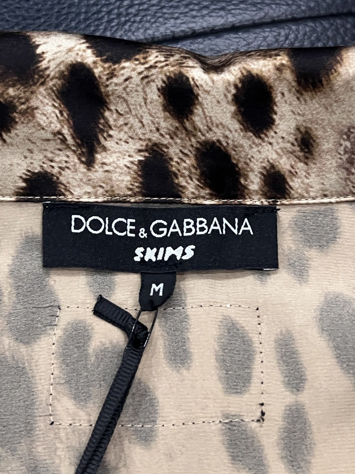 Dolce & Gabbana Dolce & Gabbana by SKIMS FW24 Silk Leopard Print Set Size US M / EU 48-50 / 2 - 17 Thumbnail