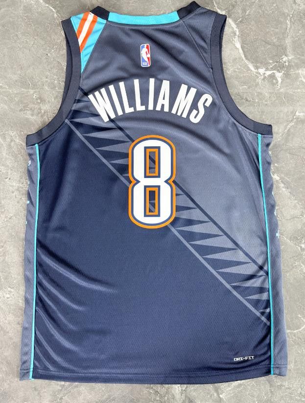 NBA 26 Thunder #8 Jalen Williams Jersey Size US M / EU 48-50 / 2 - 2 Thumbnail