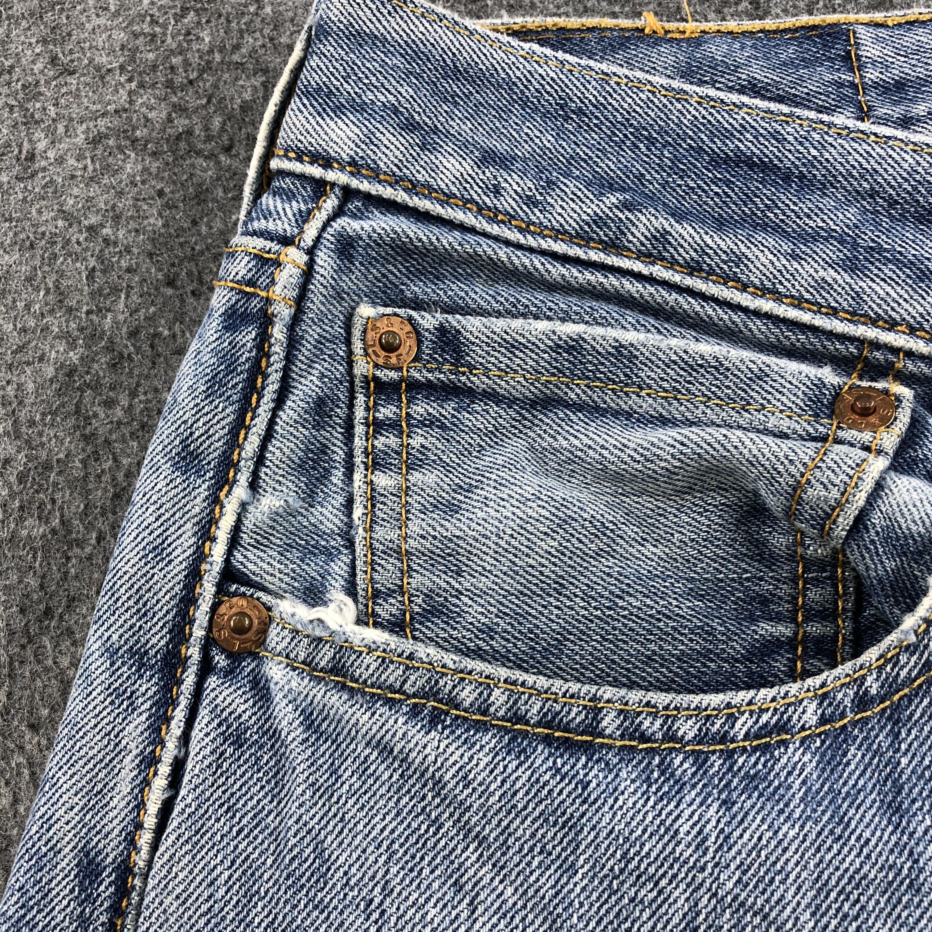 Levi's Vintage Light Wash Levis 501 Jeans-J2008 Size US 36 / EU 52 - 8 Thumbnail