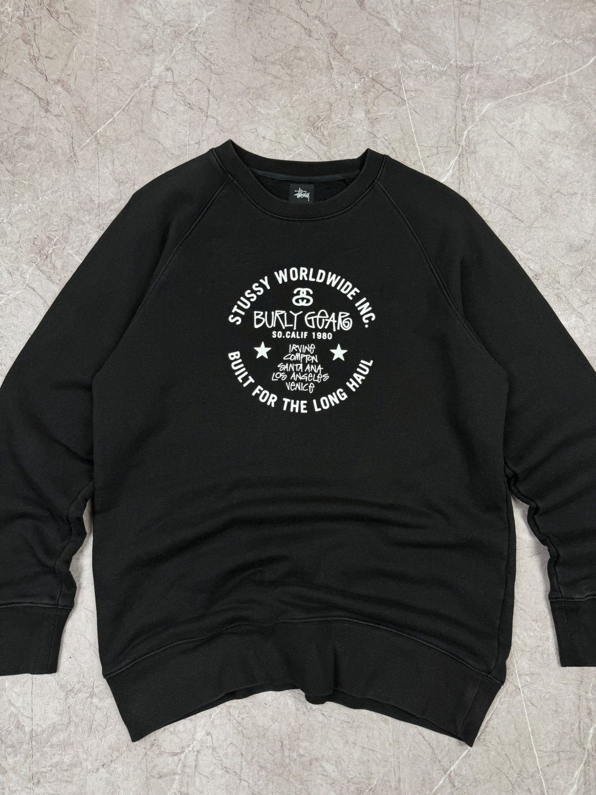 Stussy Stussy Big logo Sweatshirt Y2K Size US L / EU 52-54 / 3 - 4 Thumbnail
