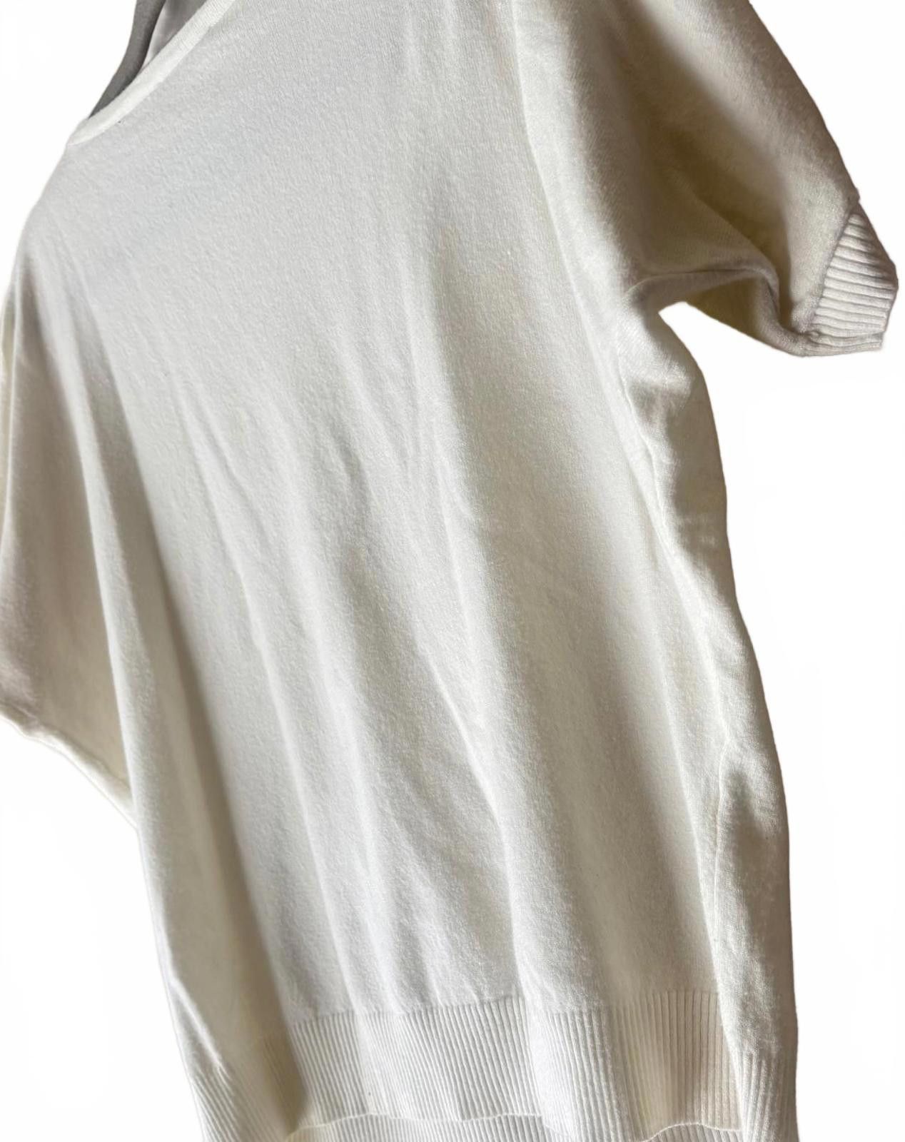Other Vera Milano Cream Knit Top - Medium Size M / US 6-8 / IT 42-44 - 6 Thumbnail