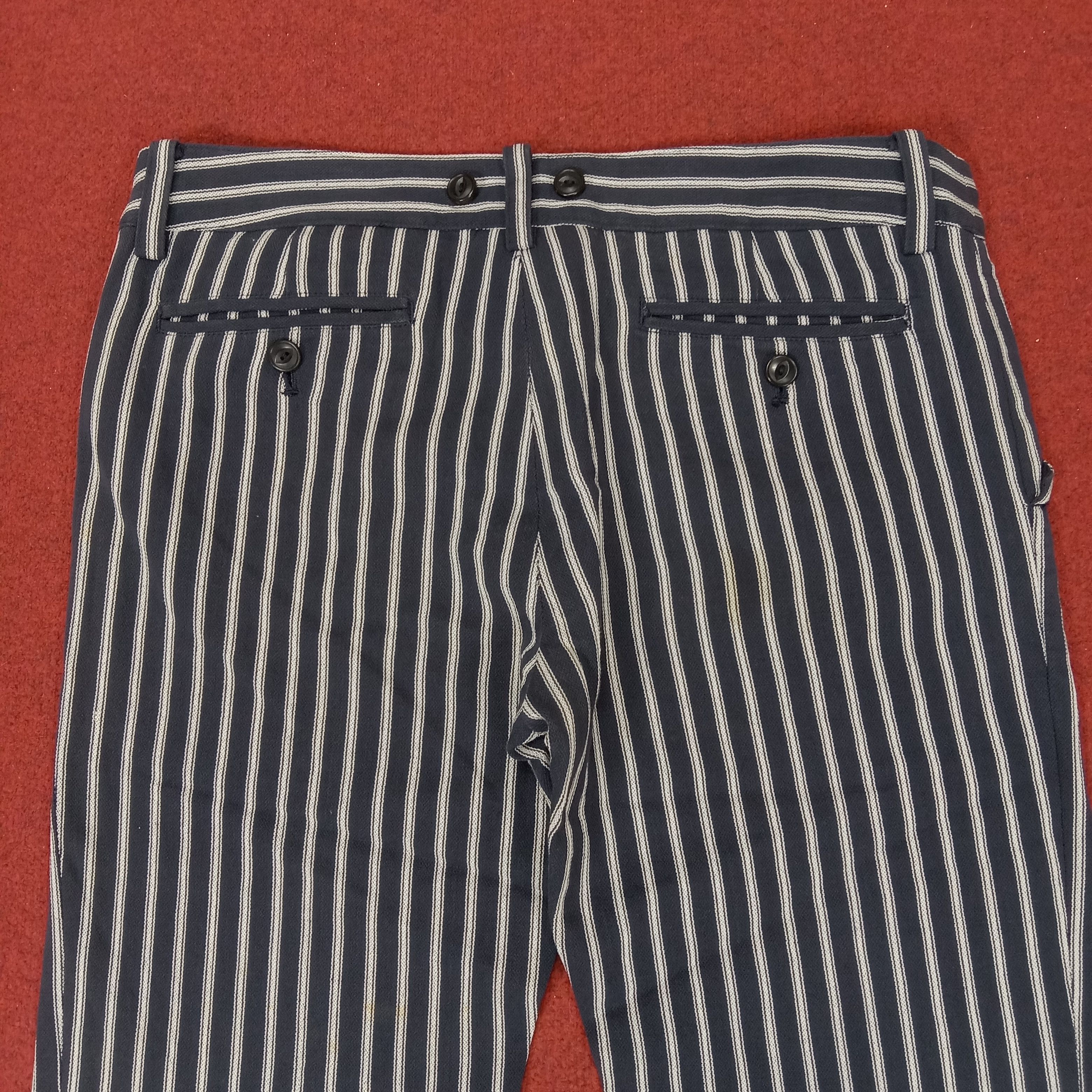 Hysteric Glamour × Japanese Brand × Vintage Hysteric Glamour Japanese Brand Stripes Design Pants Size 32" / US 10 / IT 46 - 5 Thumbnail