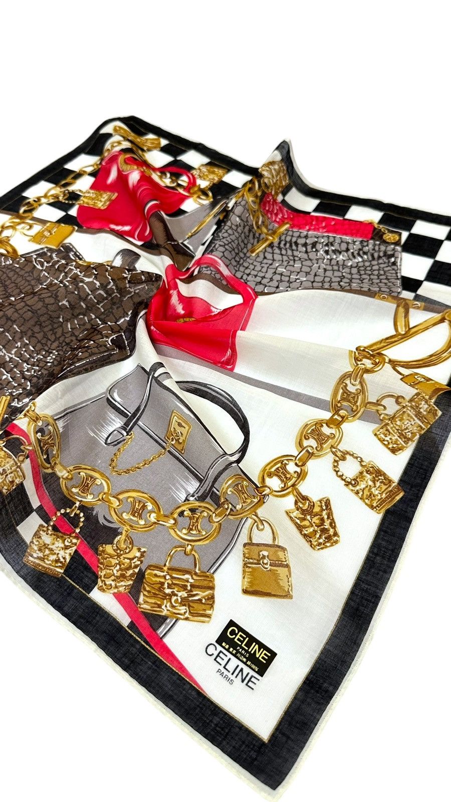 Celine × Vintage Celine Handkerchief / Bandana Size ONE SIZE - 3 Thumbnail