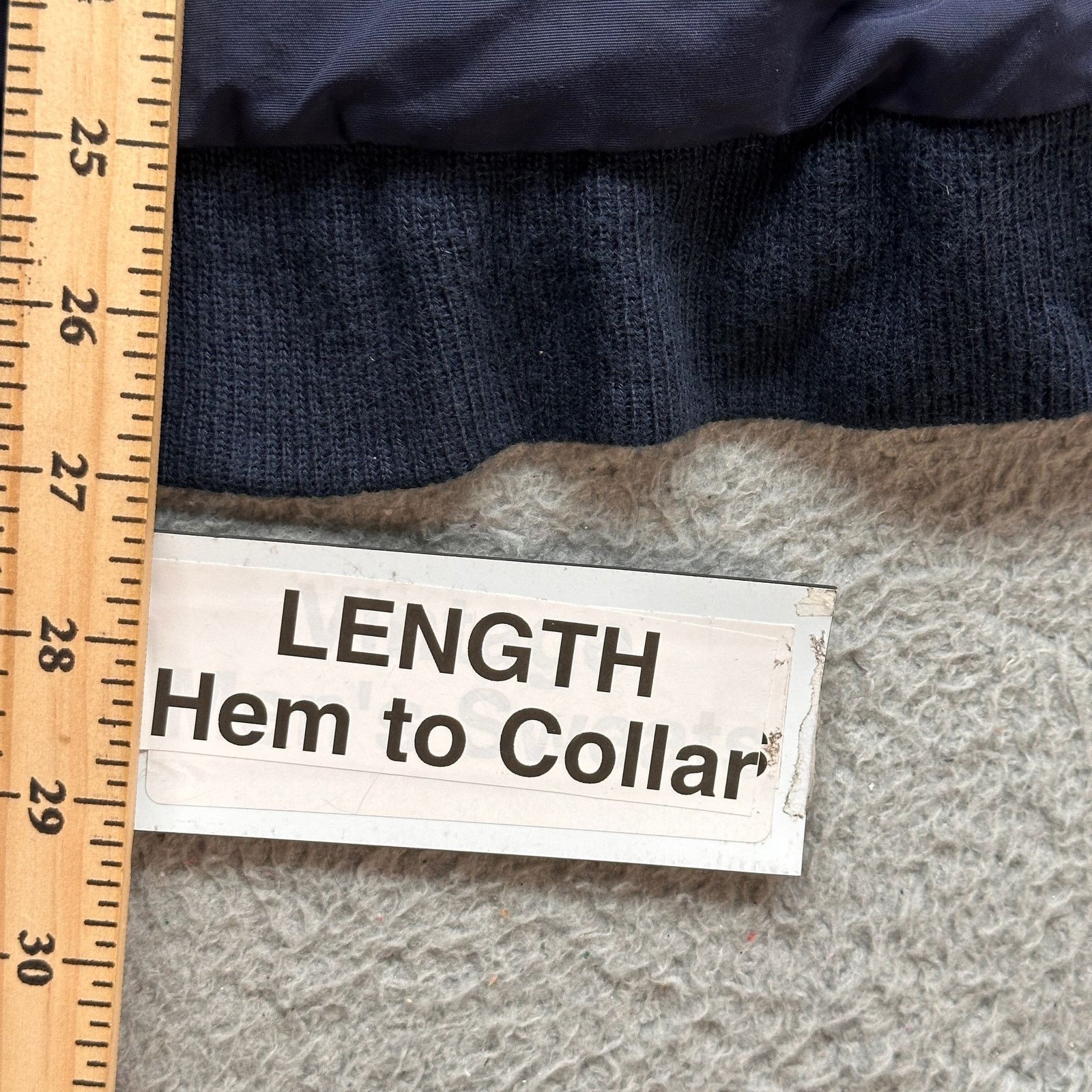 L.L. Bean LL Bean Warm Up Fleece Lined Coach Jacket Mens Medium Navy Size US M / EU 48-50 / 2 - 4 Thumbnail