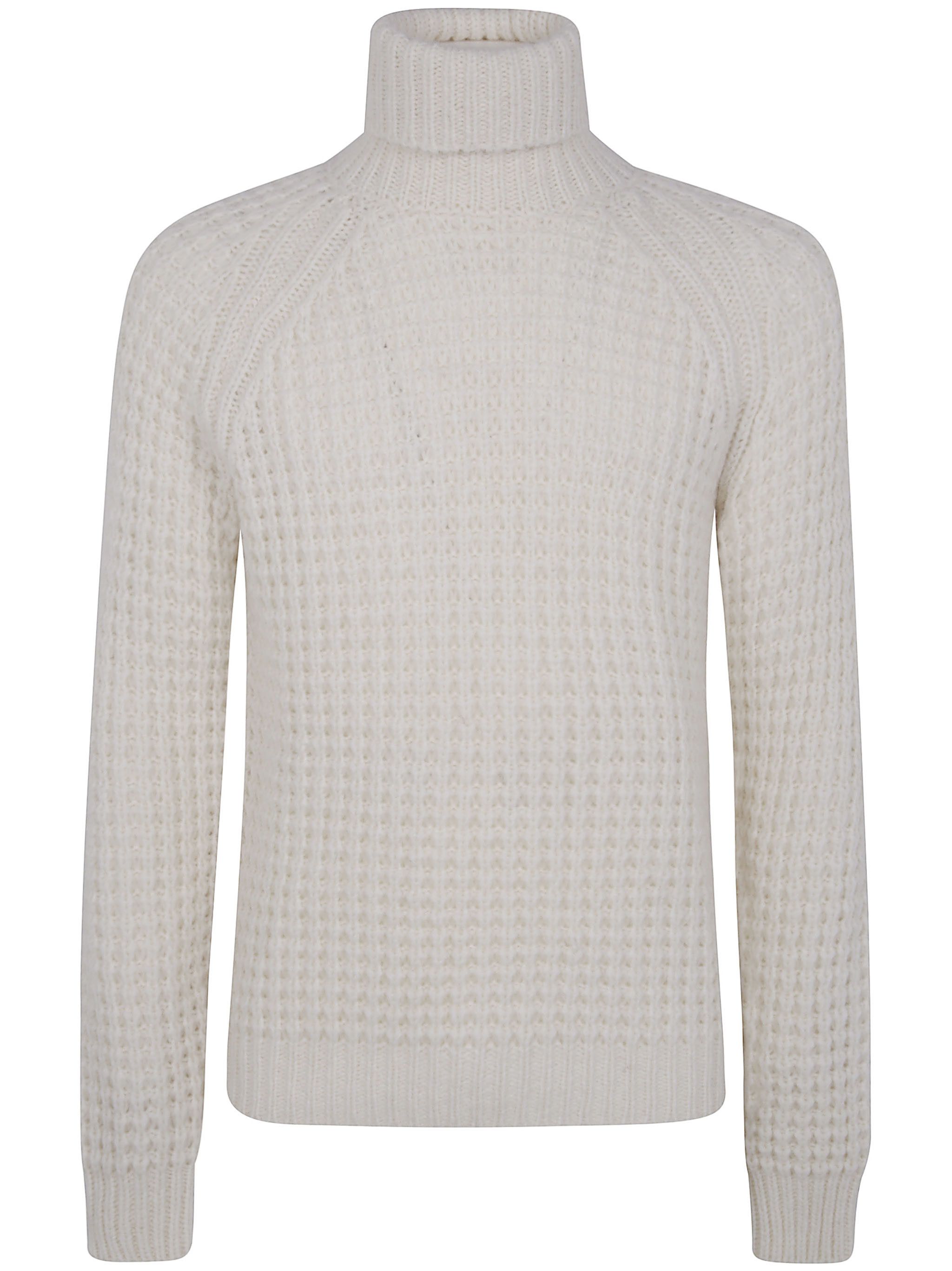 Nuur MILITARY STITCH LONG SLEEVES TURTLE NECK SWEATER Size US XXL / EU 58 / 5 - 1 Thumbnail