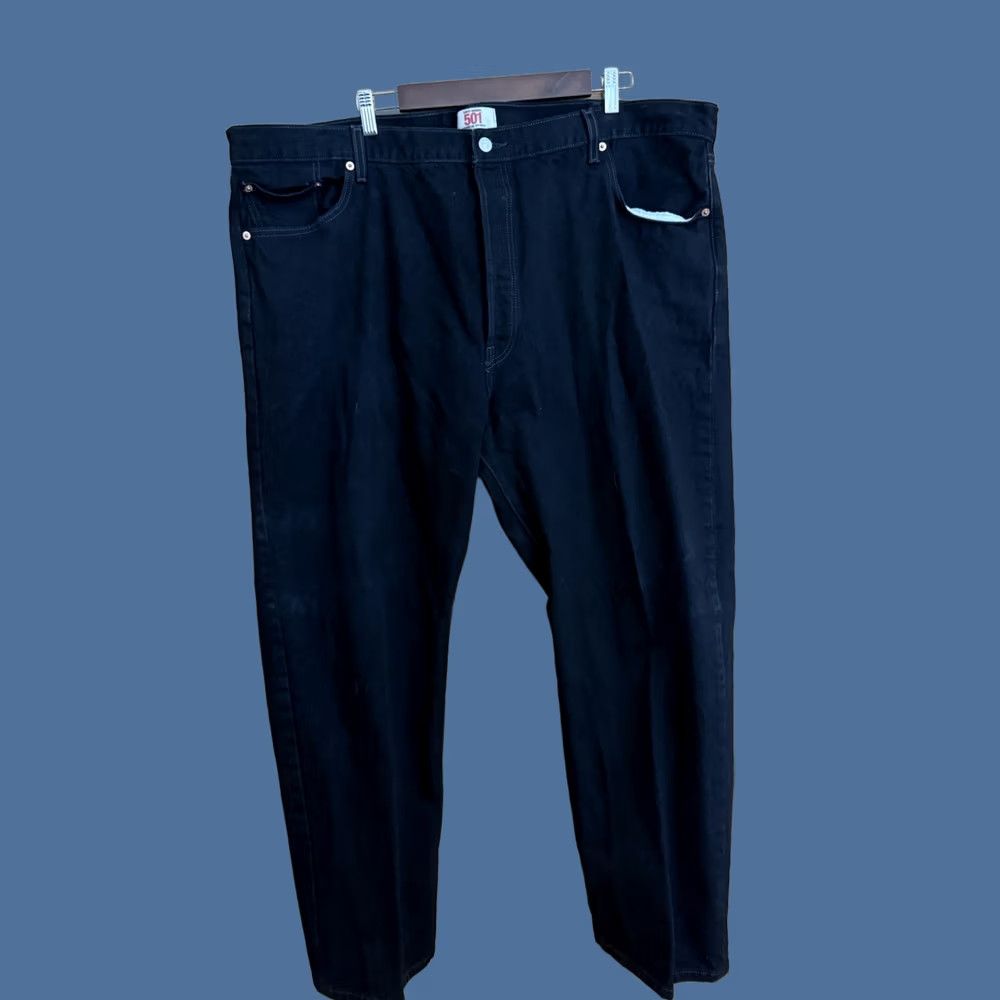 Levi's Levi's 501 Jeans Black Men's 48x32 Original Fit Casual Work Basic Fish Camp Size US 32 / EU 48 - 1 Thumbnail