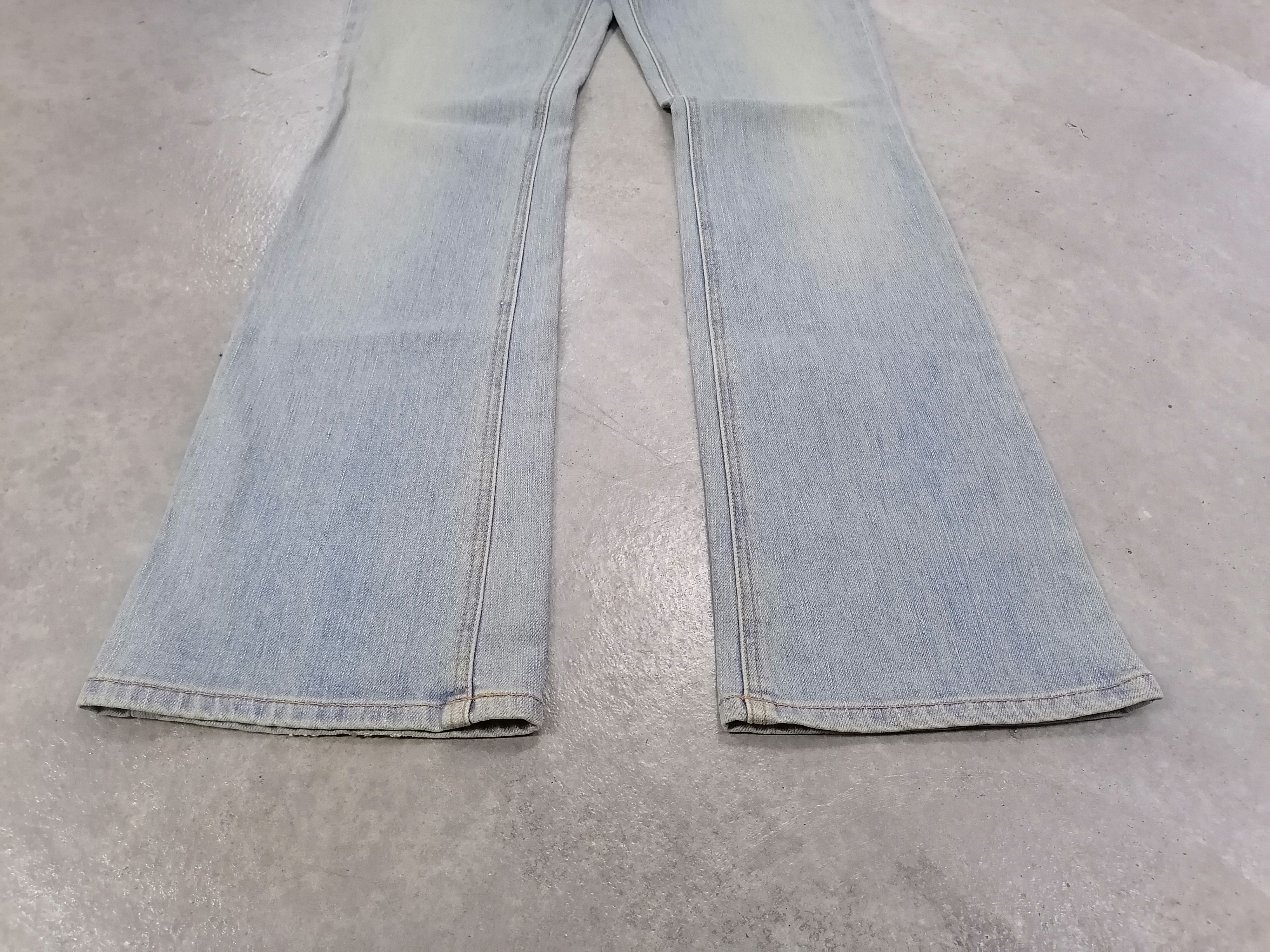 Polo Ralph Lauren × Vintage Flare Vintage Polo Ralph Lauren Distressed Denim Pants Size US 30 / EU 46 - 3 Thumbnail