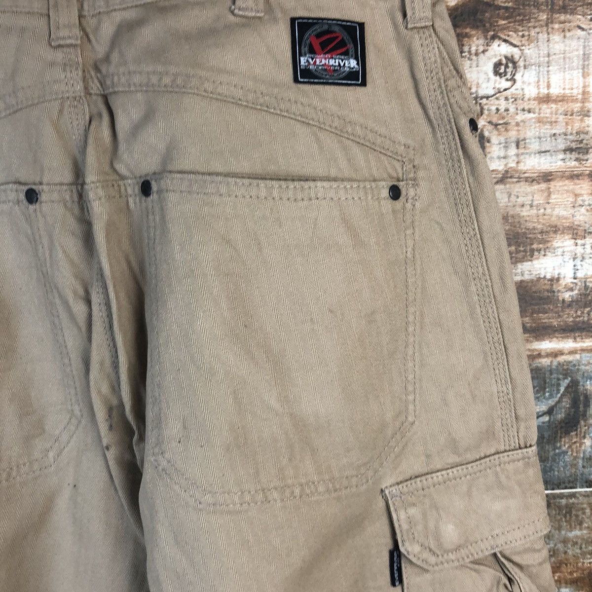 Japanese Brand DL Even River Brown Cargo Multipocket Pants #C703 Size US 30 / EU 46 - 20 Thumbnail