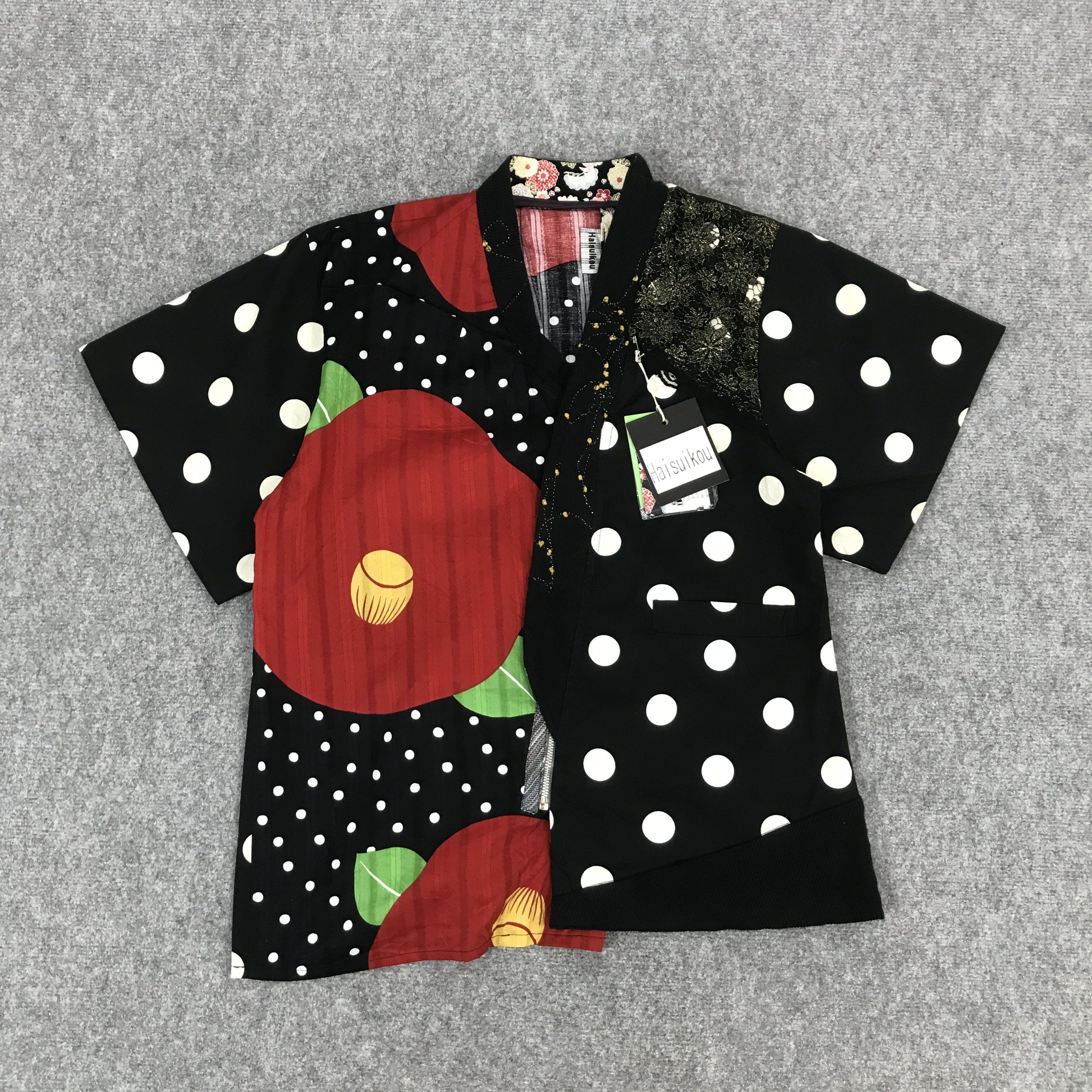 Japanese Brand HAISUIKOU PATCHWORK DESIGN JAPAN JACKET Size US M / EU 48-50 / 2 - 1 Thumbnail