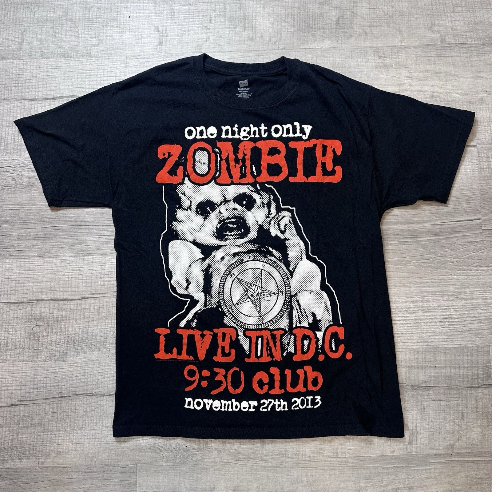 Hanes Rob Zombie Official Merch 2013 Band Concert Music Tee Medium Size US M / EU 48-50 / 2 - 1 Thumbnail