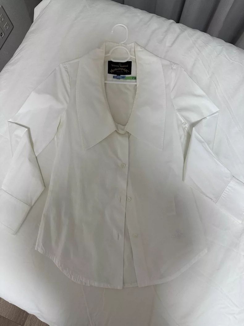 Vivienne Westwood Vivienne Westwood white shirts Size XS / US 0-2 / IT 36-38 - 2 Thumbnail
