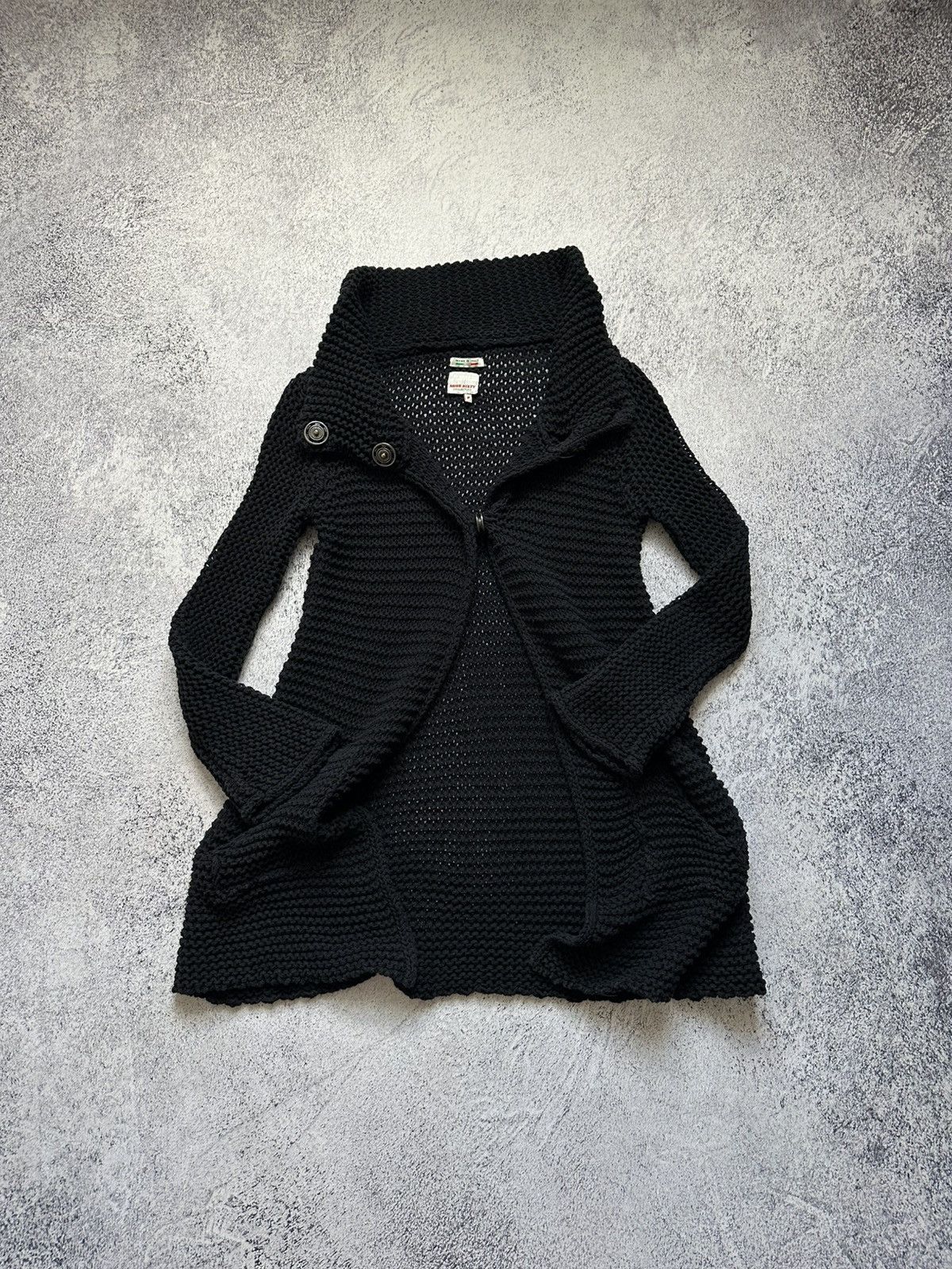 Miss Sixty Vintage Miss Sixty Cable Knit Coat Sexy y2k Awant Garde Size S / US 4 / IT 40 - 12 Thumbnail