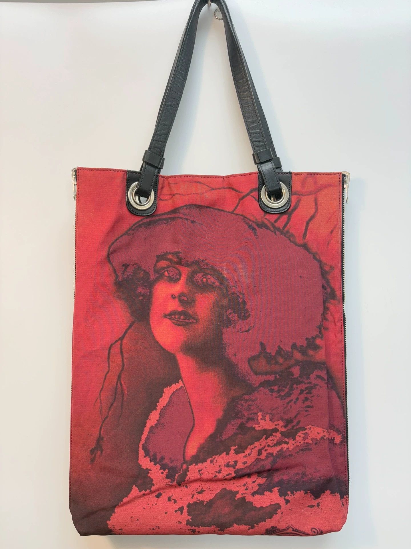 Jean Paul Gaultier Jean Paul Gaultier Psyched Portr 2-Sided Tote/Shoulder Size ONE SIZE - 4 Thumbnail