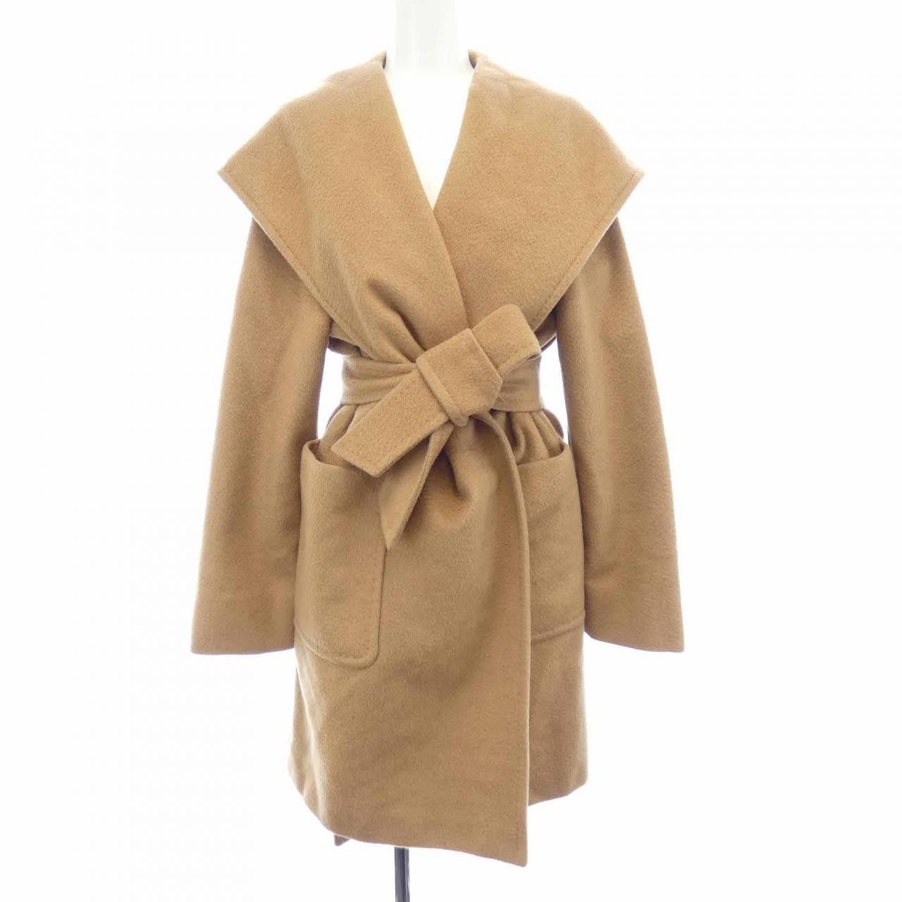 Max Mara Max Mara Max Mara 100% Camel Coat Textile Outerwear DUTY FREE for USA Size ONE SIZE - 1 Thumbnail