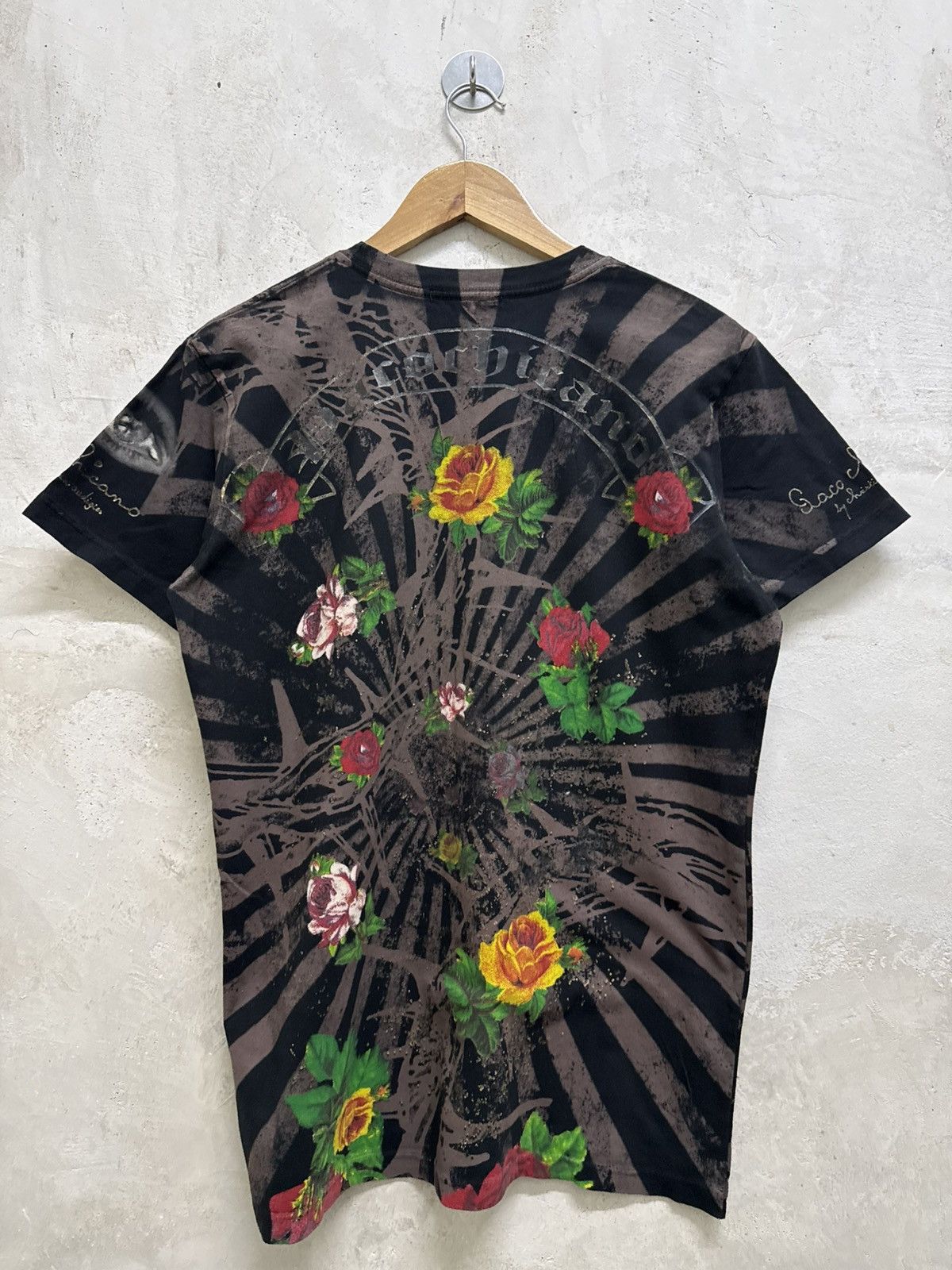Ed Hardy 2000s Ed Hardy One Eyeball y2k Tee Size US M / EU 48-50 / 2 - 6 Thumbnail