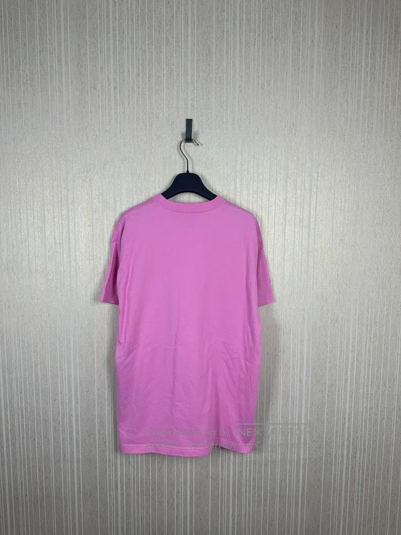 Balenciaga Balenciaga Pink logo short sleeve Size US S / EU 44-46 / 1 - 4 Thumbnail
