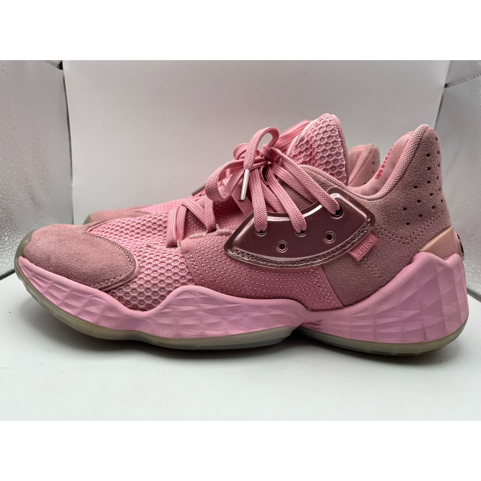 Adidas Adidas Harden Vol. 4 GCA Pink Lemonade Basketball Sneakers Size US 7.5 / EU 40-41 - 2 Thumbnail