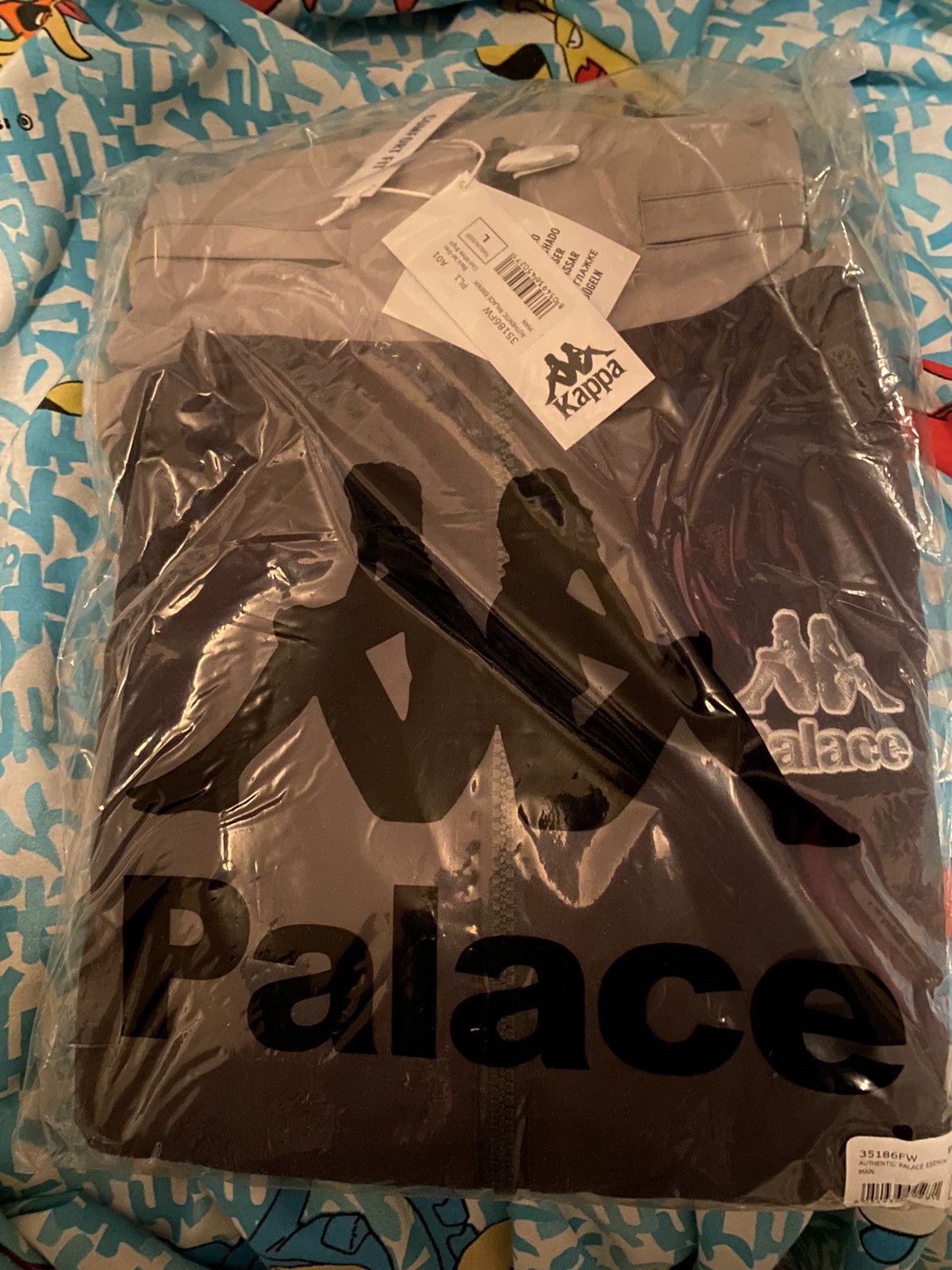 Kappa × Palace Palace Kappa Warm Up Jacket Black Large Size US L / EU 52-54 / 3 - 7 Thumbnail
