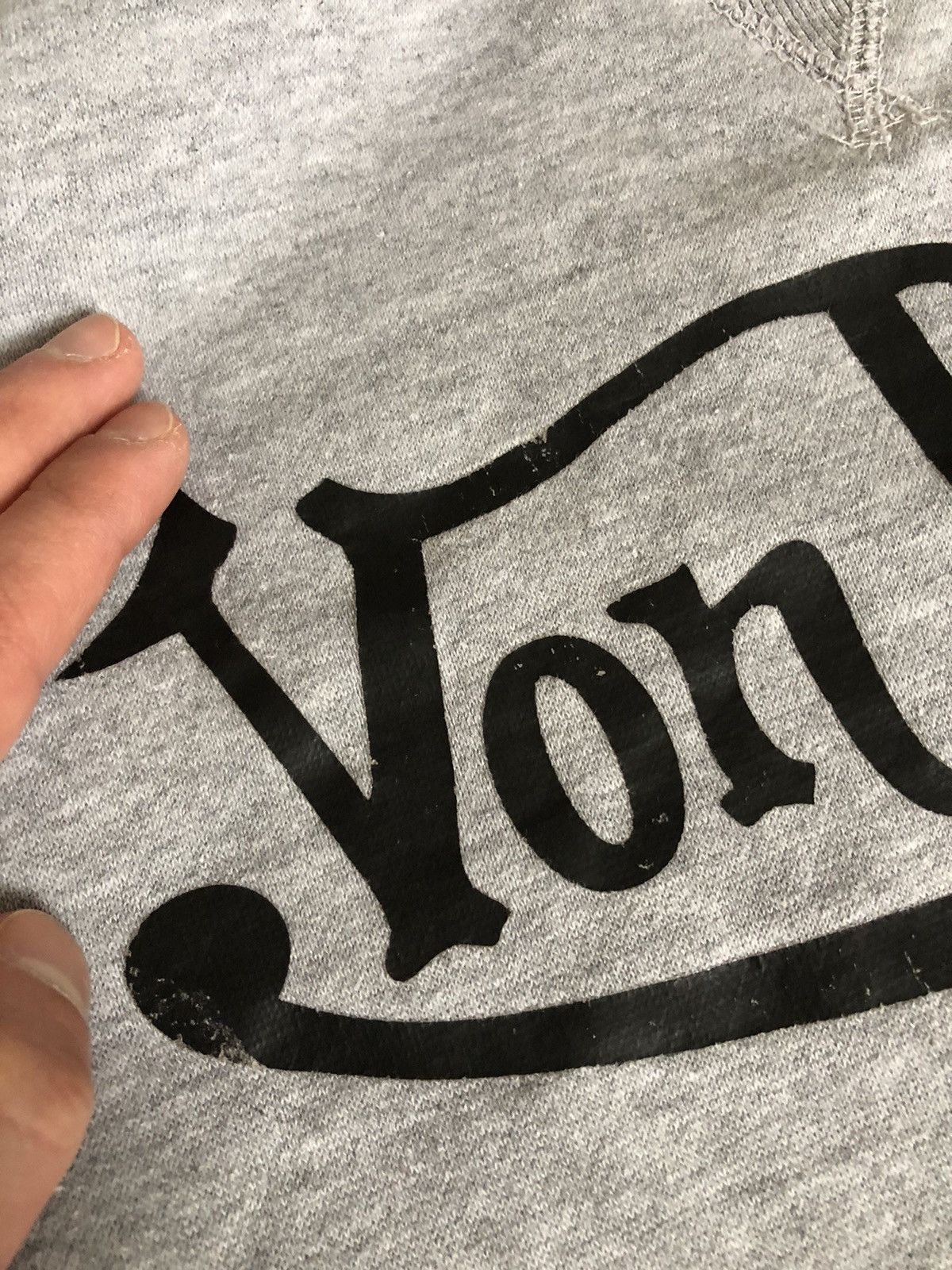 Vintage × Von Dutch Vintage Von Dutch Y2K Big Logo Sweatshirt Size US M / EU 48-50 / 2 - 6 Thumbnail