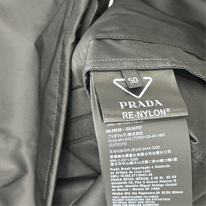 Prada Prada Logo Zip Long Sleeve Jacket for Men-2506 Size US L / EU 52-54 / 3 - 4 Thumbnail