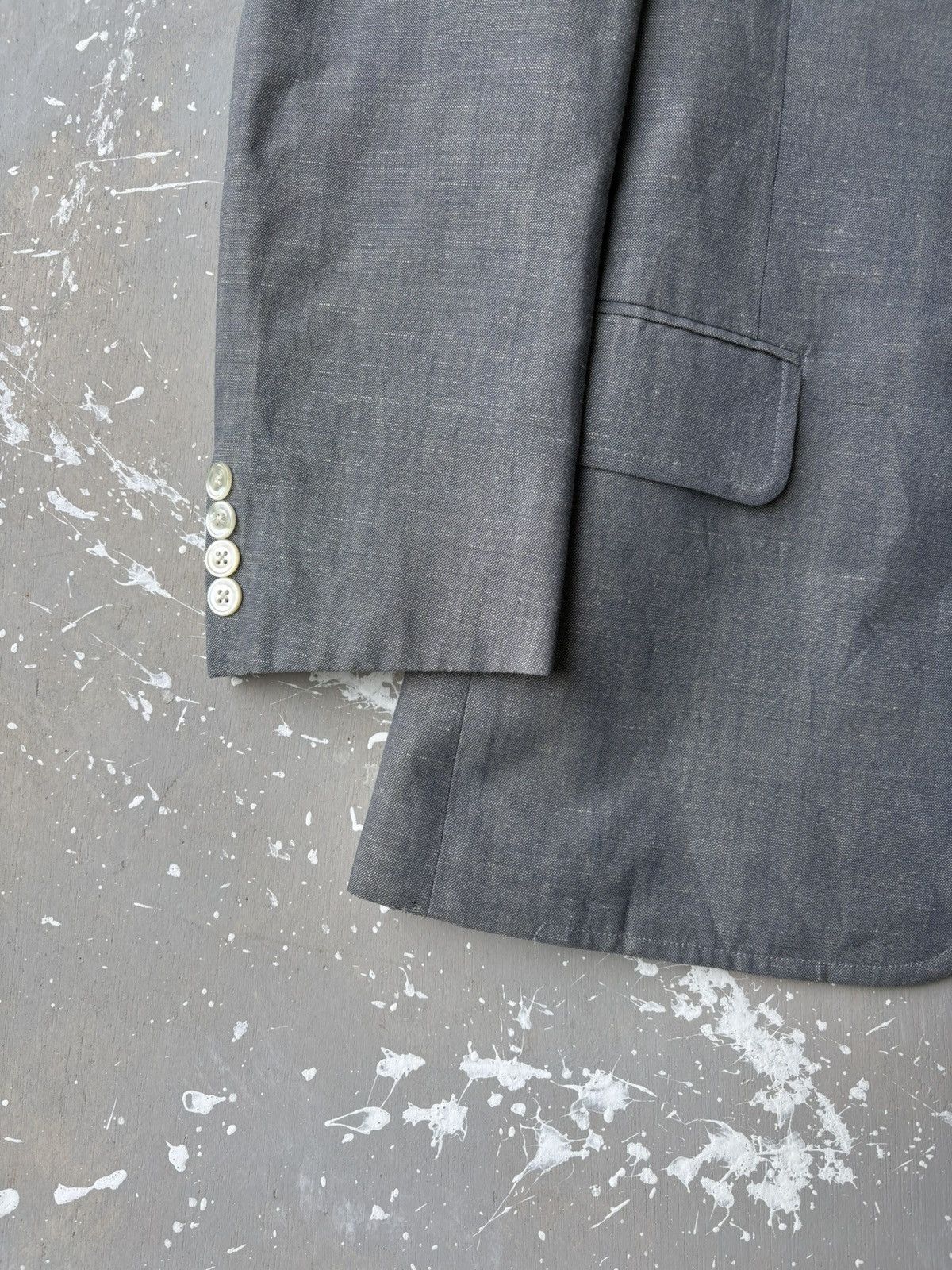 Burberry Vintage Burberrys Grey Blazer Jacket Coat Size US S / EU 44-46 / 1 - 5 Thumbnail