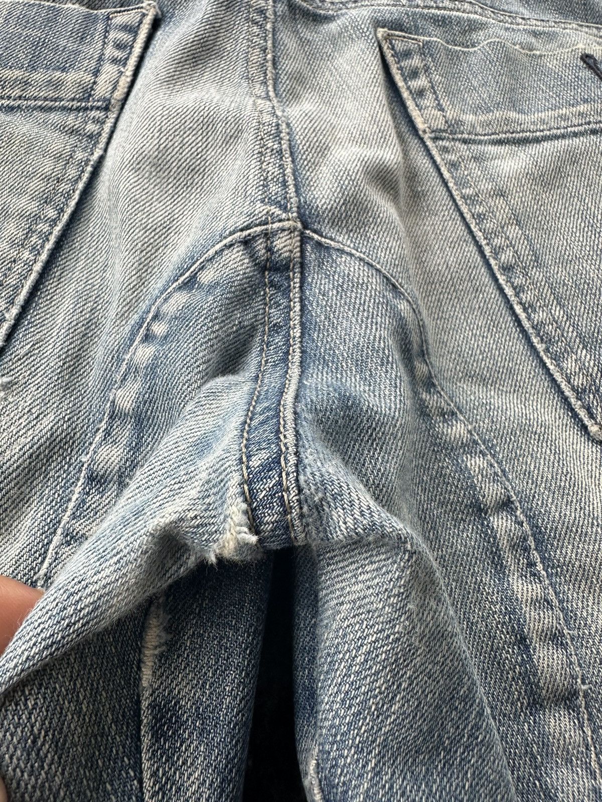 Diesel Vintage Diesel Industries Faded Wash Denim Size 31 D100 Size US 31 - 17 Thumbnail