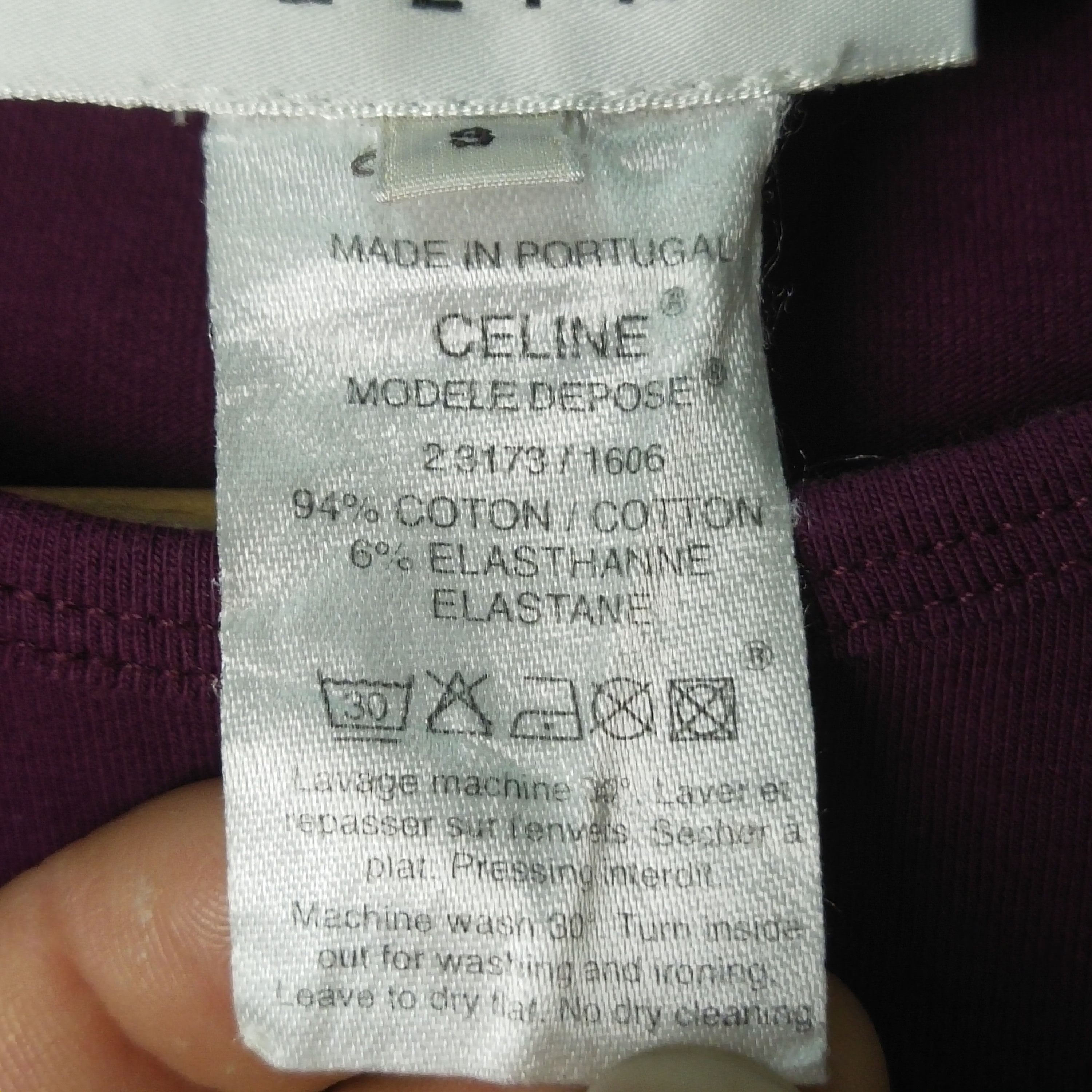 Celine wide neck Celine shirt Size S / US 4 / IT 40 - 11 Thumbnail